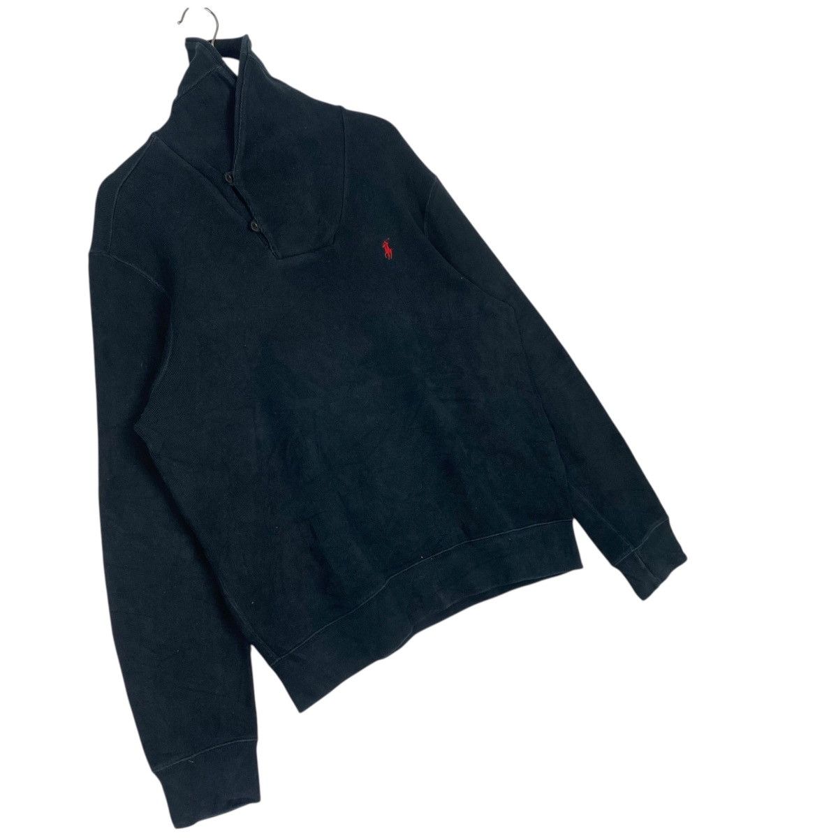 Other Vintage Polo Ralph Lauren Small Pony Shawl Sweatshirt Logo Size US M / EU 48-50 / 2 - 3 Thumbnail