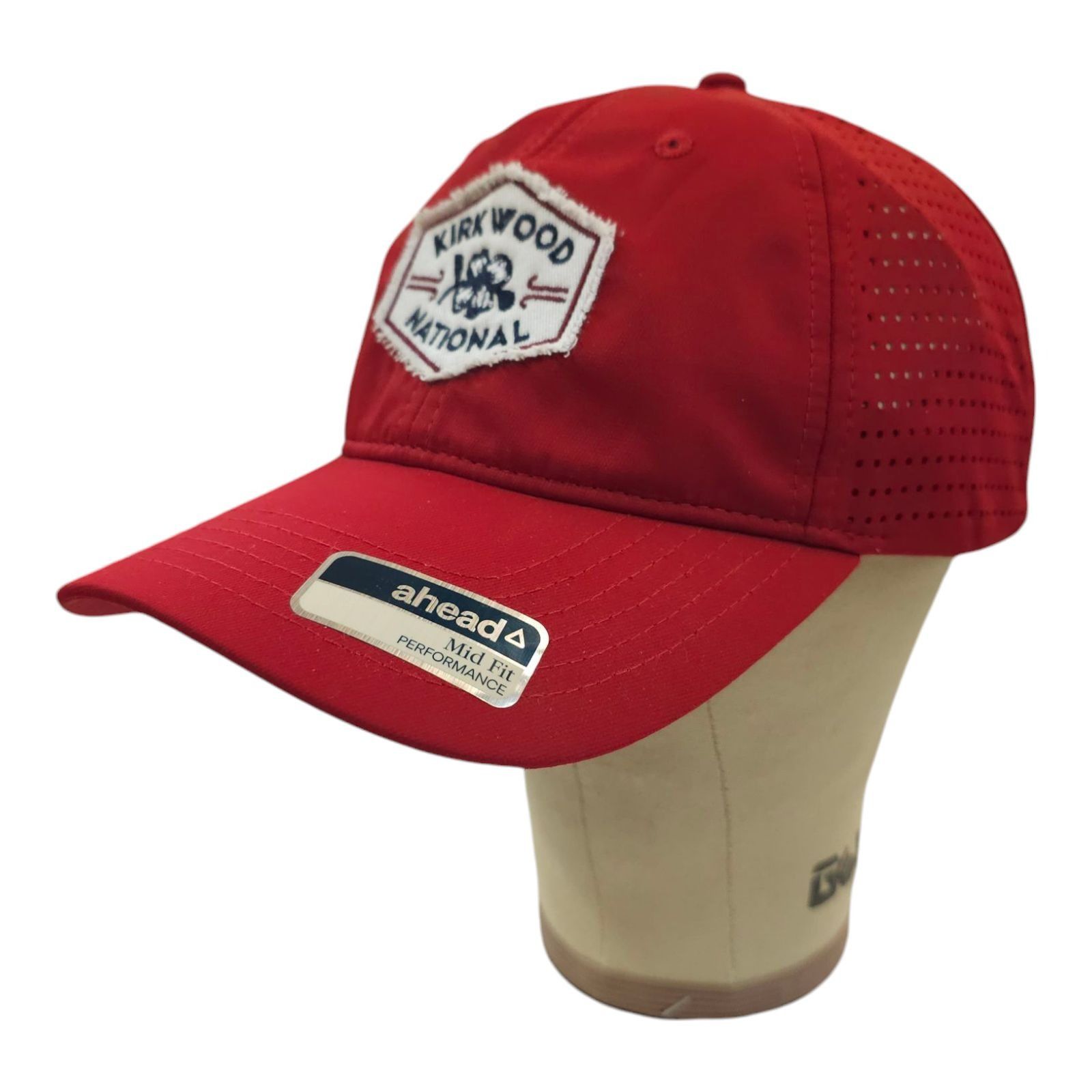 Other Ahead Kirkwood National Strapback Cap Logo Patch Mid Fit Hat Size ONE SIZE - 2 Thumbnail