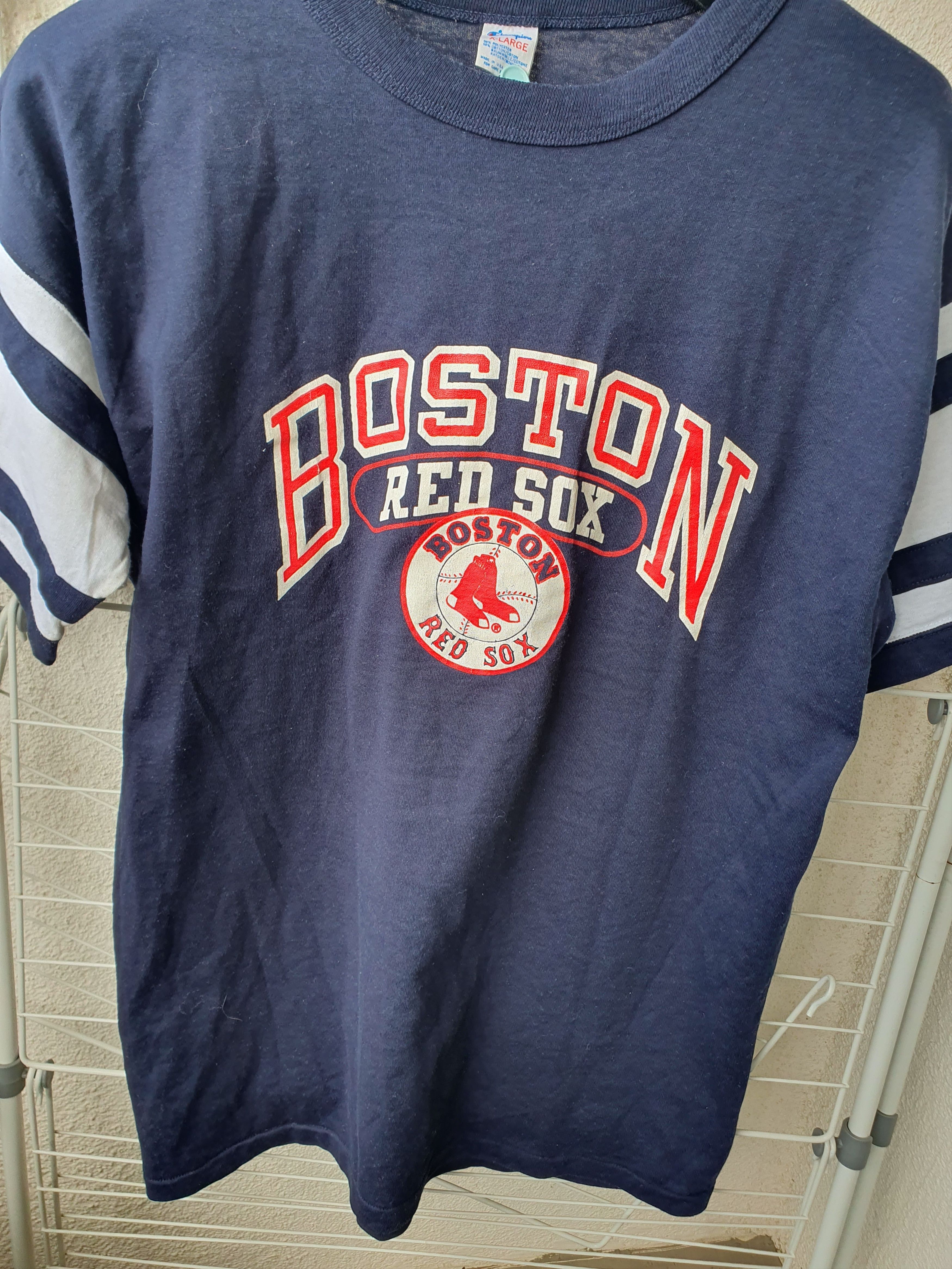Champion × Vintage Boston Red Sox Champion Made in USA Single Stitch t-shirt L? Size US L / EU 52-54 / 3 - 6 Thumbnail