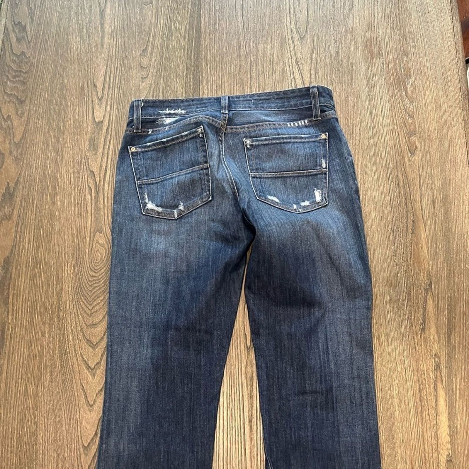 Gap Gap Boyfriend Denim Capris Rolled Cuff Distressed Size 28/6 Size 28" / US 6 / IT 42 - 11 Thumbnail