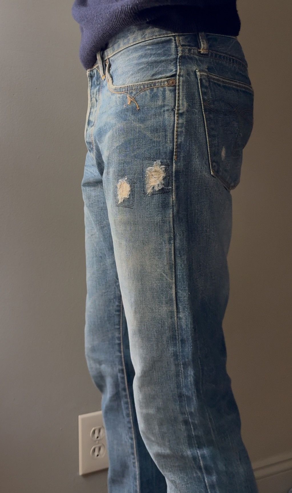 RRL Ralph Lauren RRL & Co. Selvage Denim Jeans Size US 30 / EU 46 - 10 Thumbnail