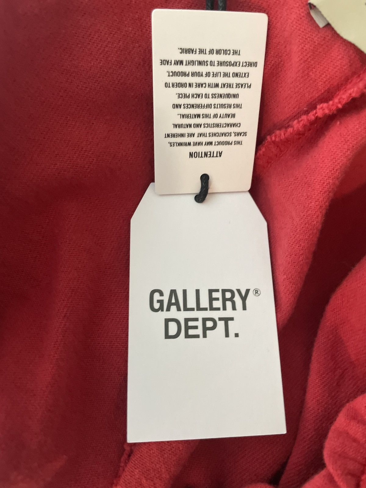 Gallery Dept. Gallery Dept. Zuma Paint Shorts Red M Size US 32 / EU 48 - 8 Thumbnail