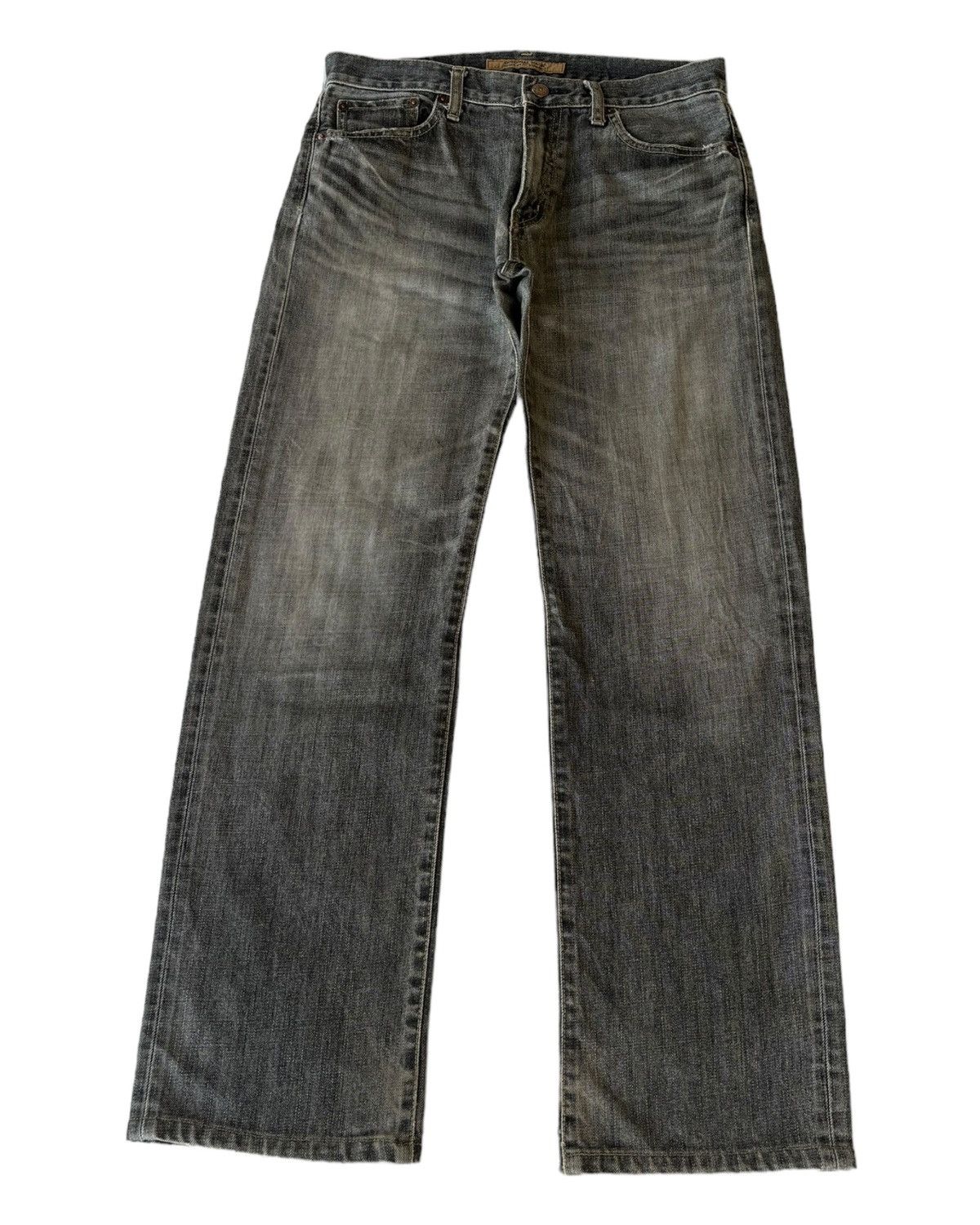 Jean × Vintage VINTAGE JAPANESE JEANS FADED GREY DISTRESSED DENIM UNIQLO Size US 32 / EU 48 - 7 Thumbnail