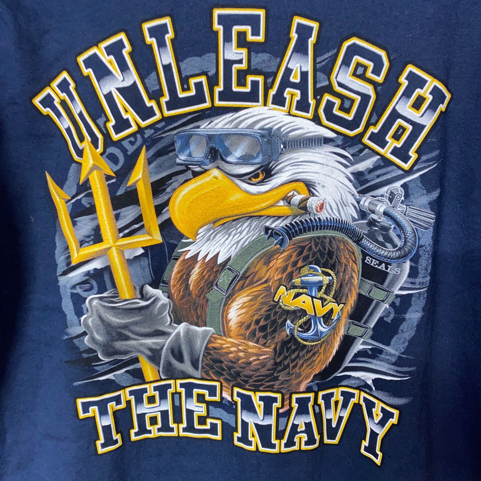 Gildan NWOT Gildan Unleash The Navy Short Sleeve T-Shirt Medium Size US M / EU 48-50 / 2 - 5 Thumbnail