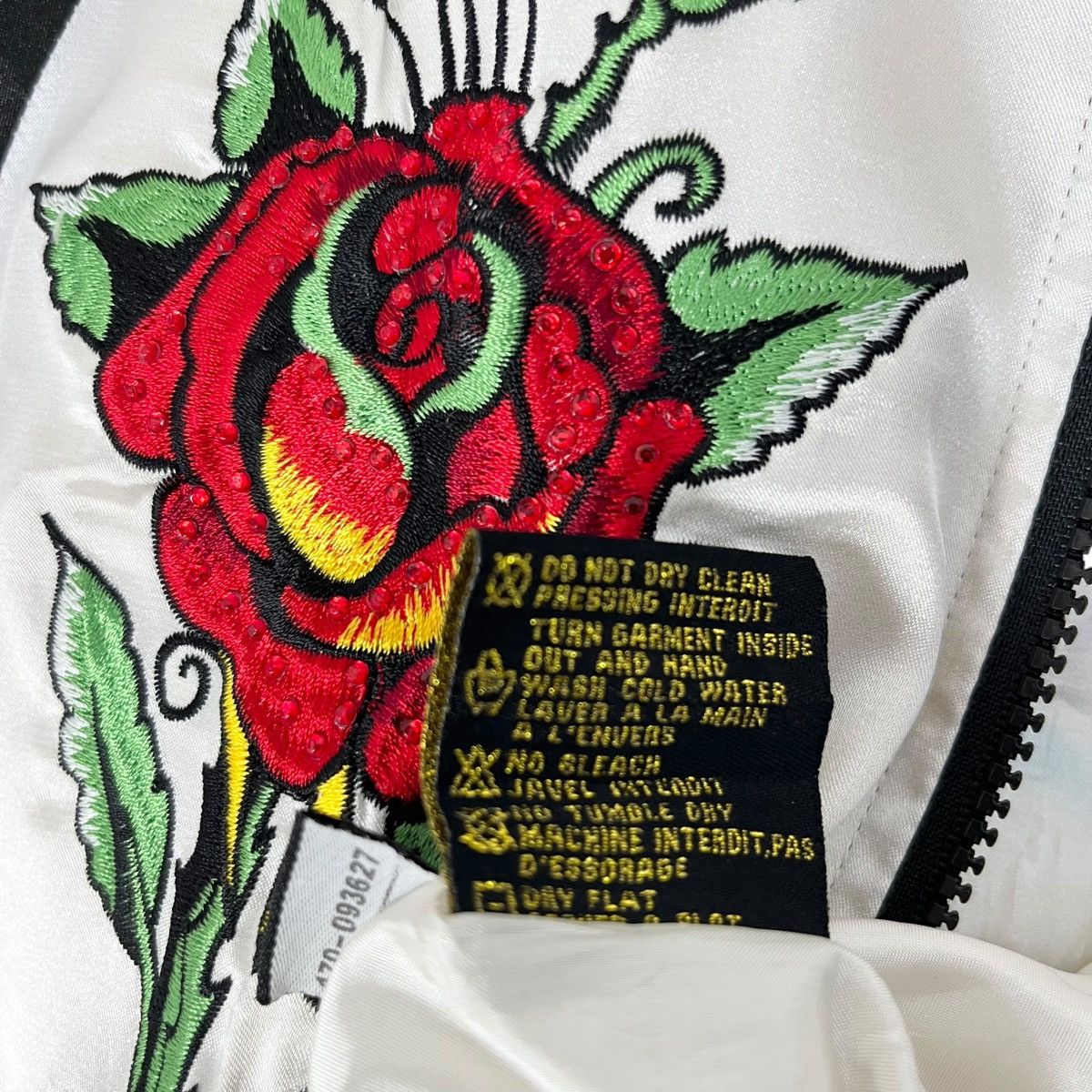 Christian Audigier × Ed Hardy Ed Hardy by Christian Audigier Women’s Sukajan Jacket Size S / US 4 / IT 40 - 8 Thumbnail
