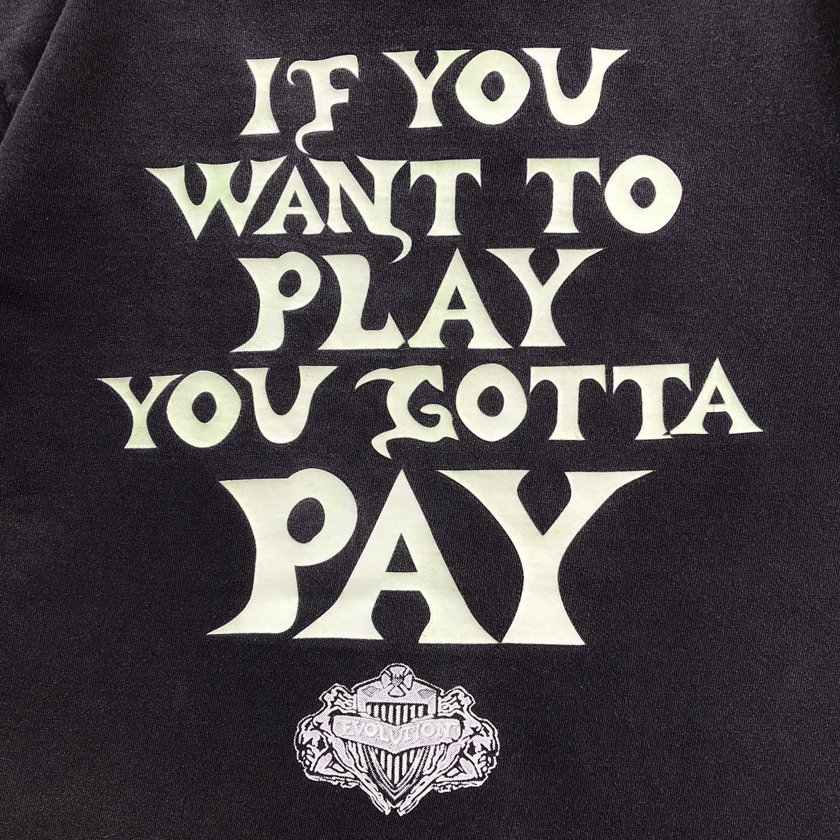 Vintage 2000's Poker - Evolution Gentlemen Faded Mode T-Shirt Size US S / EU 44-46 / 1 - 6 Thumbnail