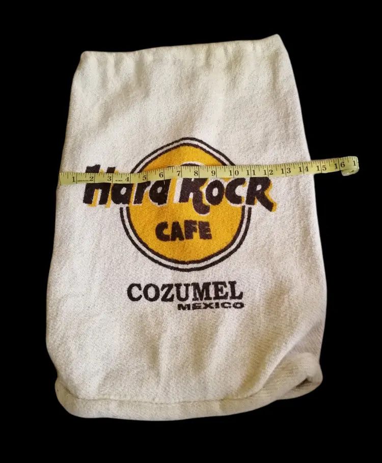 Hard Rock Cafe Vintage Hard Rock Cafe Mexico Burlap Bag Size ONE SIZE - 9 Thumbnail