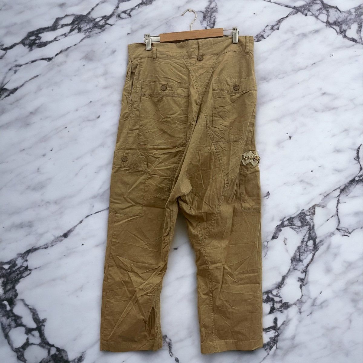 Issey Miyake × Ne-Net Ne-net by Issey Miyake Multipocket Pant Size US 33 - 3 Thumbnail