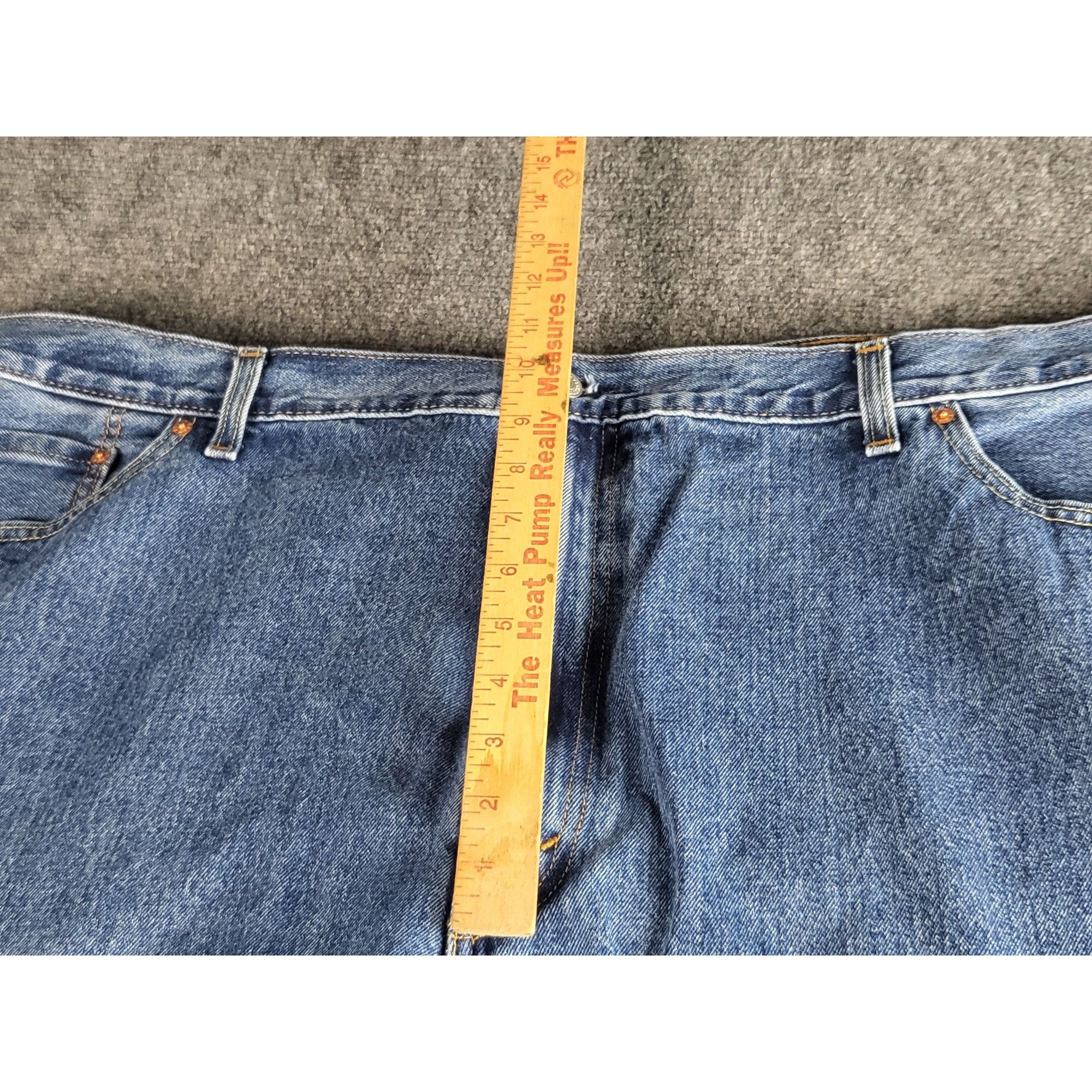 Levi's Levis Relaxed Fit Jeans Men Sz 52X29 Blue Denim Plus Size CW Size US 44 / EU 60 - 9 Thumbnail
