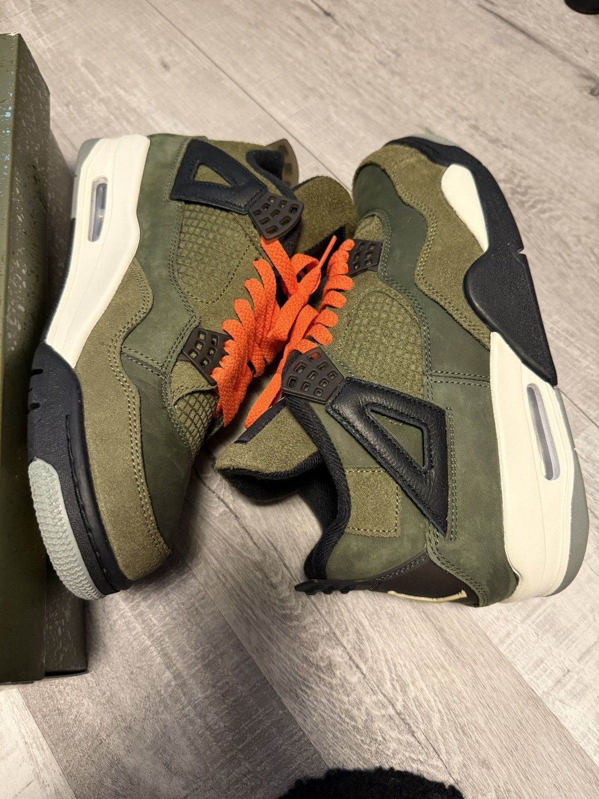 Nike Air Jordan 4 Craft “Olive” Size 9 Size US 9 / EU 42 - 4 Thumbnail