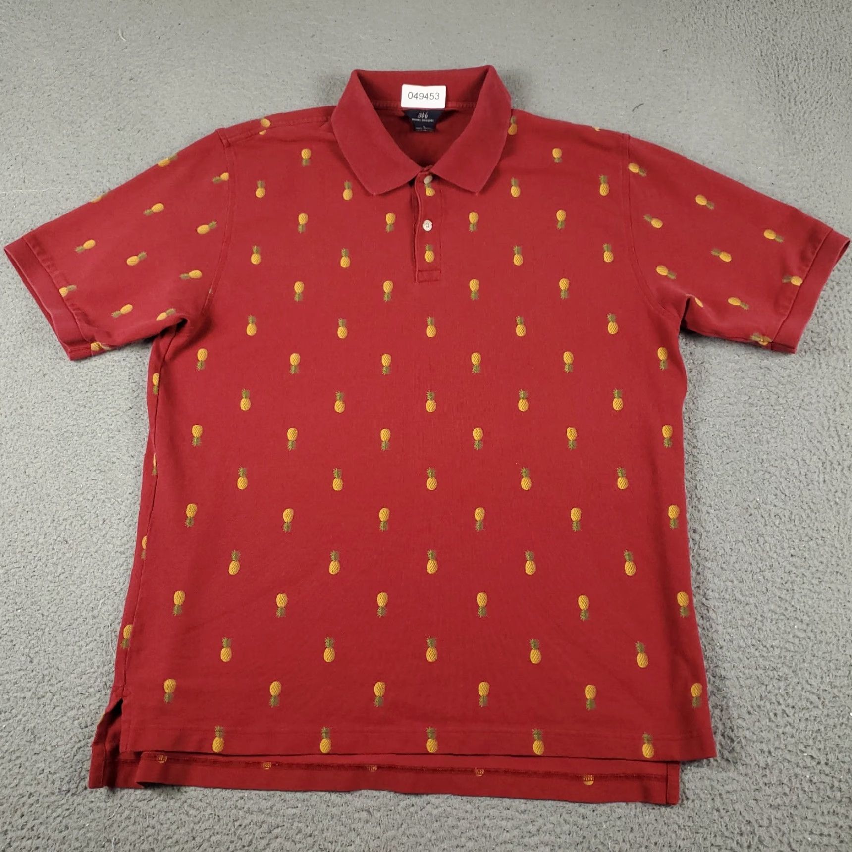 Brooks Brothers Brooks Brothers Polo Shirt Mens Large Red Casual Short Sleeve Cotton Modern Preppy Size US L / EU 52-54 / 3 - 2 Thumbnail