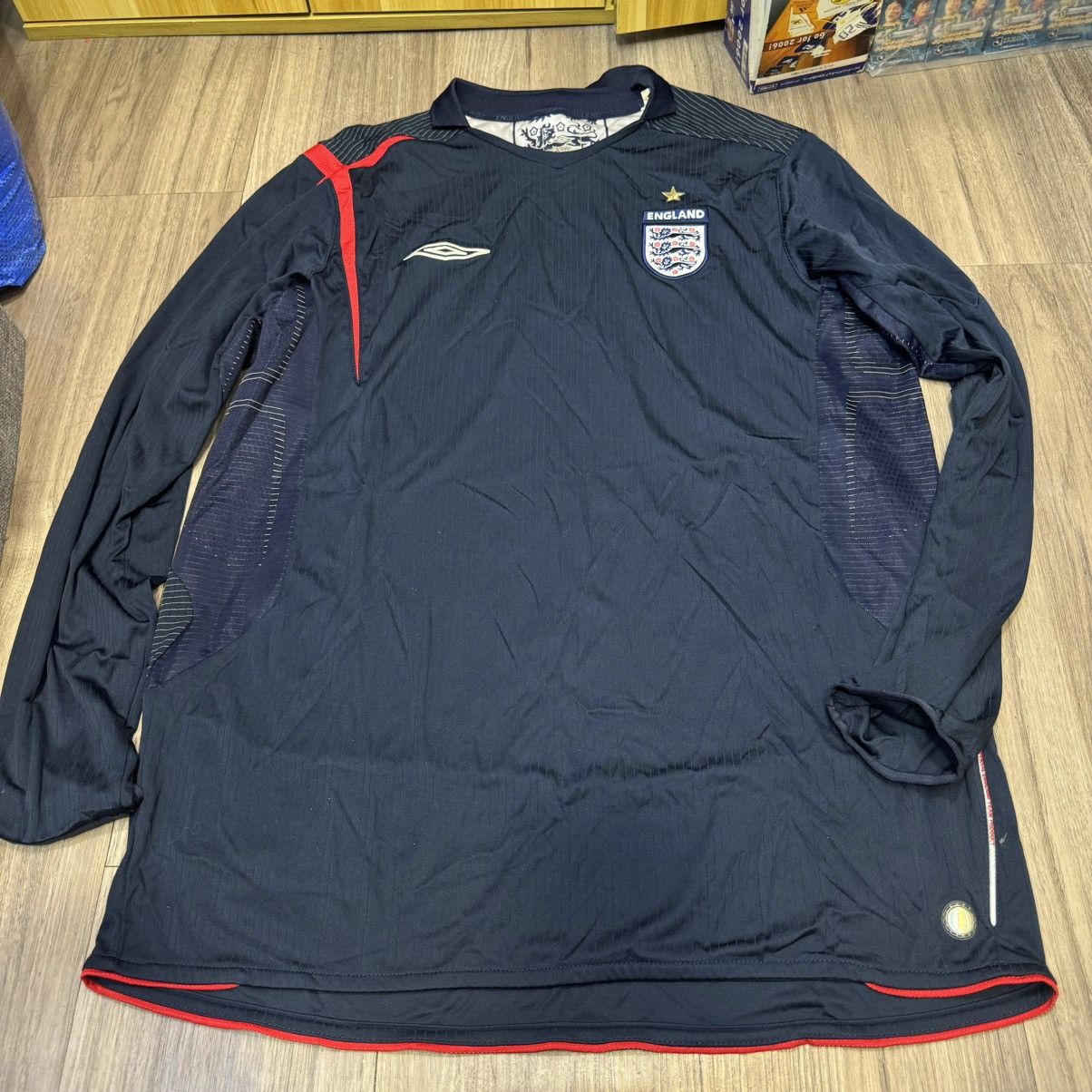 Umbro England World Cup 2006 goalkeeper gk shirt Size US XL / EU 56 / 4 - 1 Thumbnail