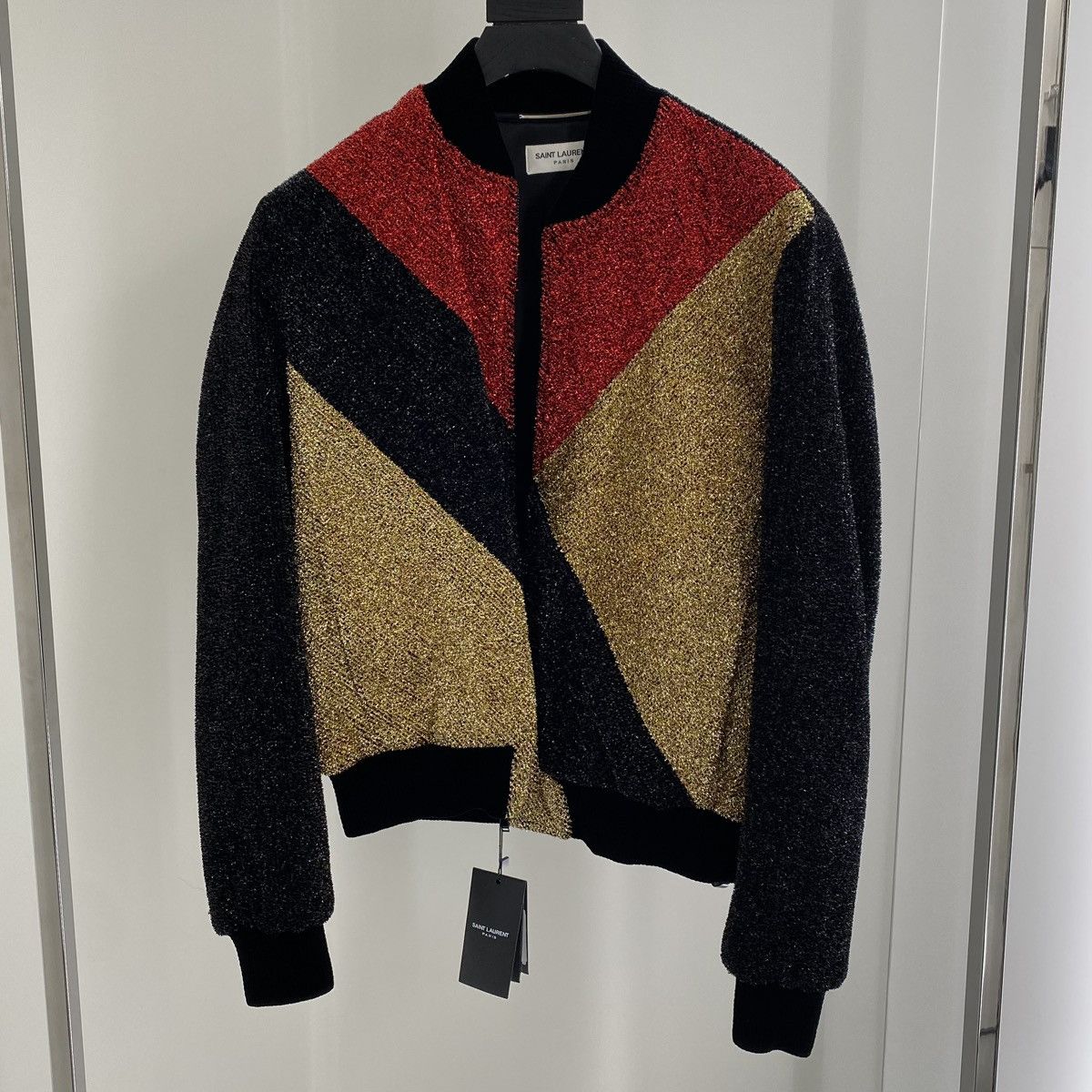 Saint Laurent Paris Saint Laurent Embellished Jacket in Large Size US L / EU 52-54 / 3 - 1 Thumbnail