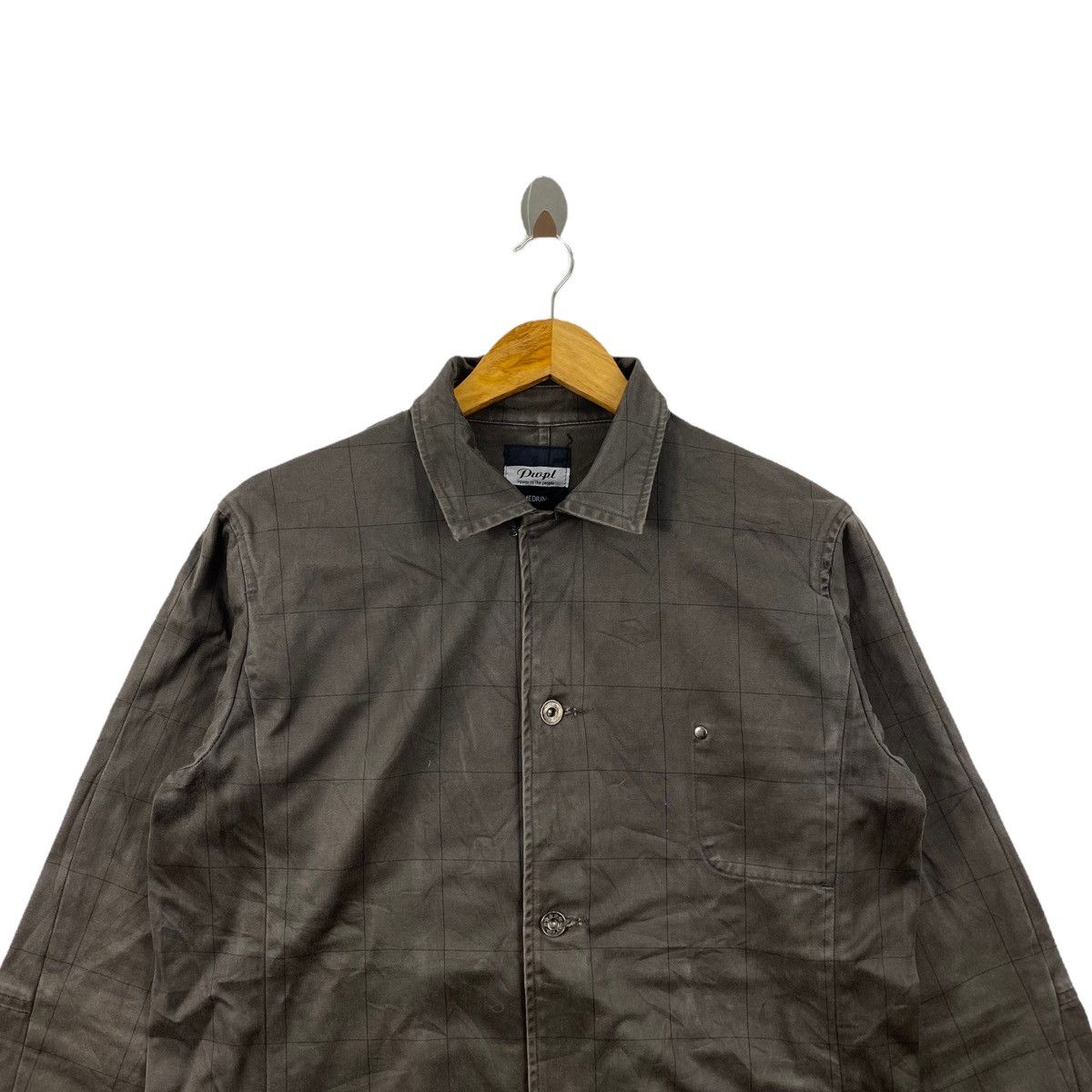 Japanese Brand POWER To The People Japan Brand Button Up Collar Casual Size US M / EU 48-50 / 2 - 2 Thumbnail