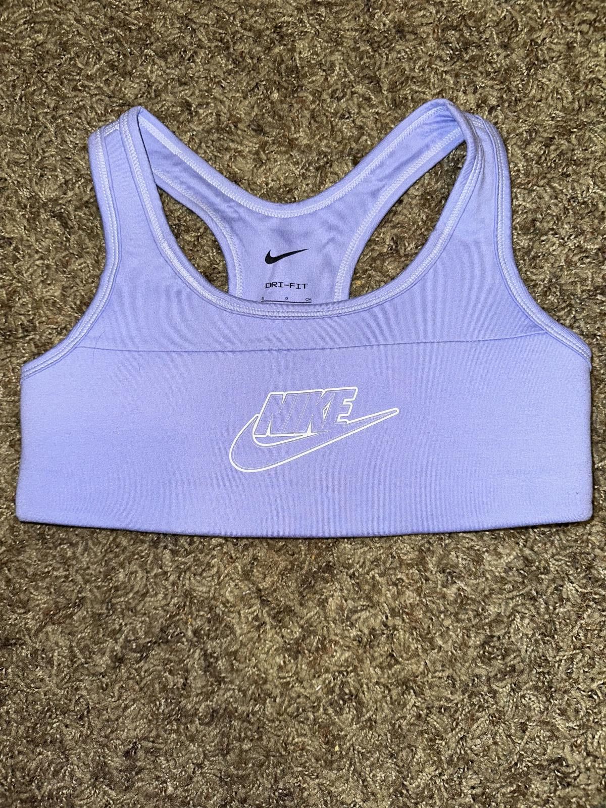 Nike Nike Sports Bra Dri Fit Black Athletic Training Bra Sample Size ONE SIZE - 1 Thumbnail