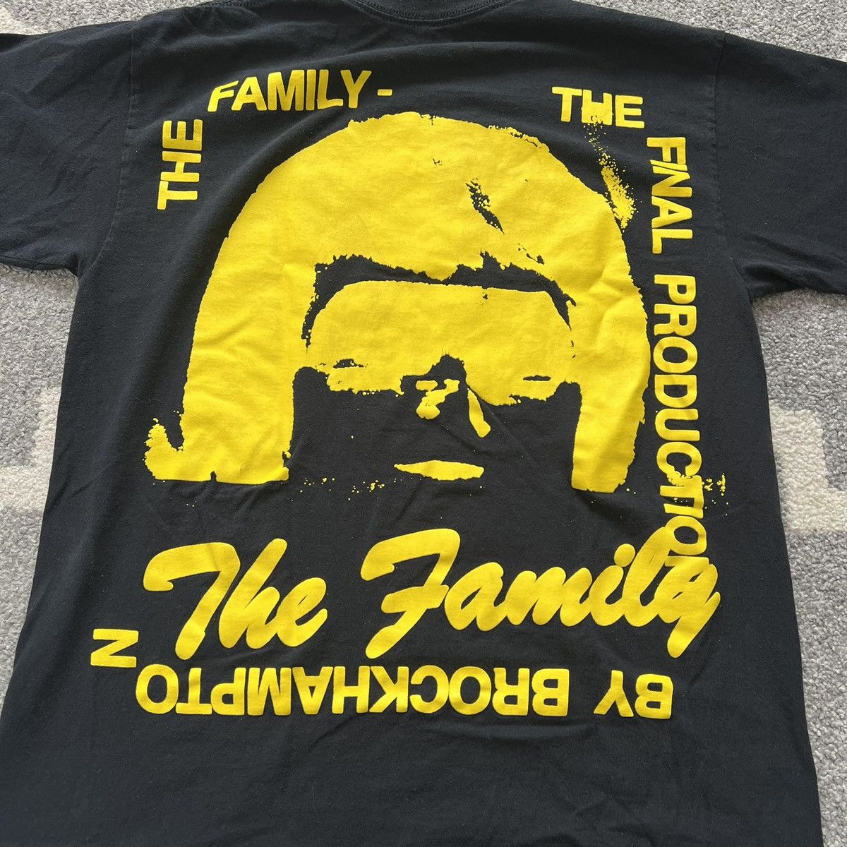 Brockhampton brockhampton the family merch black yellow graphic tee Size US L / EU 52-54 / 3 - 4 Thumbnail