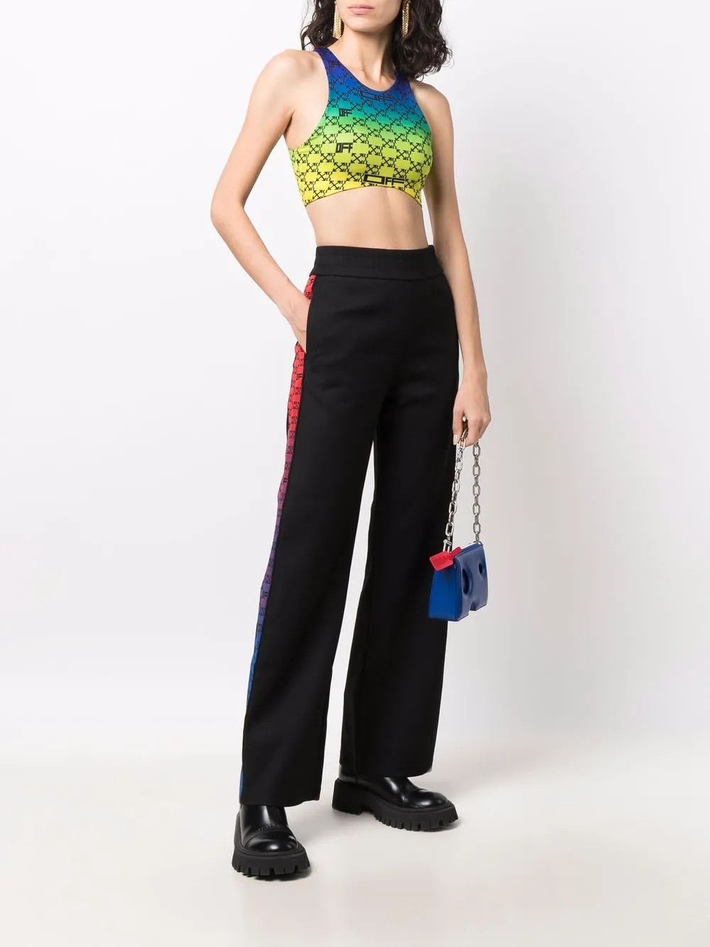 Off-White o1y1225 Sweatpant in Black Size 27" / US 4 / IT 40 - 4 Thumbnail
