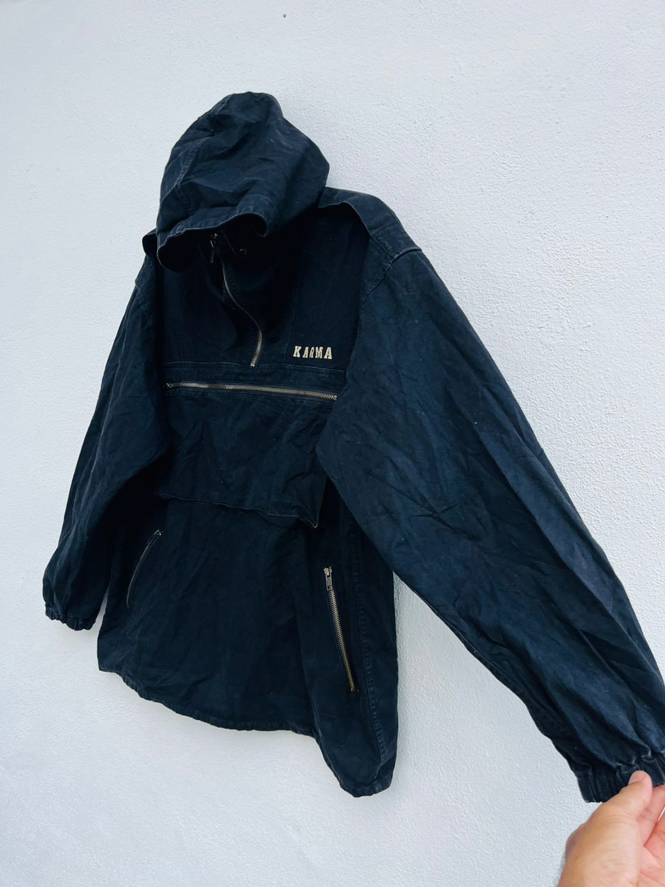 Japanese Brand × Vintage Vintage Karma Pocket Hip Hop Streetwear Fashion Style Size US L / EU 52-54 / 3 - 5 Thumbnail