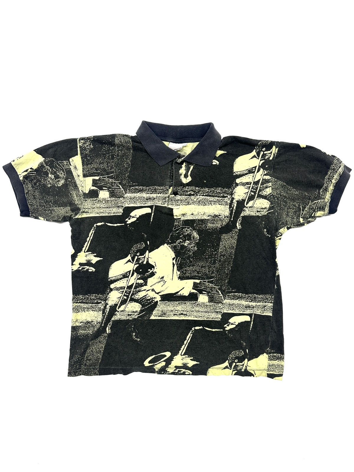 Japanese Brand Merch Vtg All Overprint Jazz musician 1980-90s Rare Size US M / EU 48-50 / 2 - 1 Thumbnail