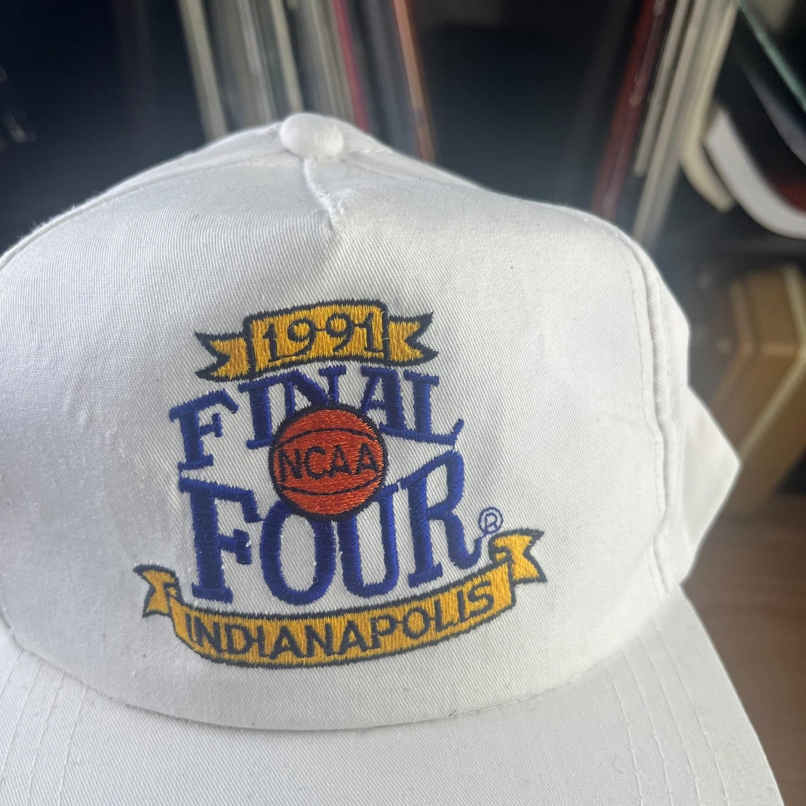 Other Vintage 1991 Final Four NCAA Snapback Hat Indianapolis Size ONE SIZE - 2 Thumbnail