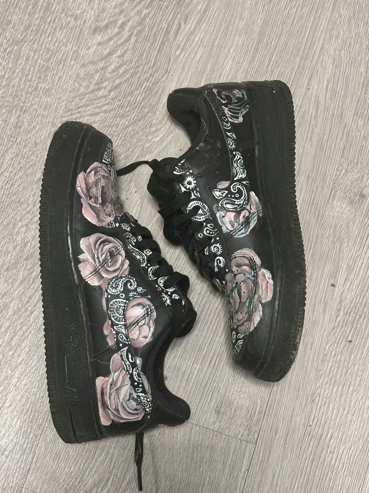 Nike custom painted air force 1 Size US 8 / IT 38 - 3 Thumbnail