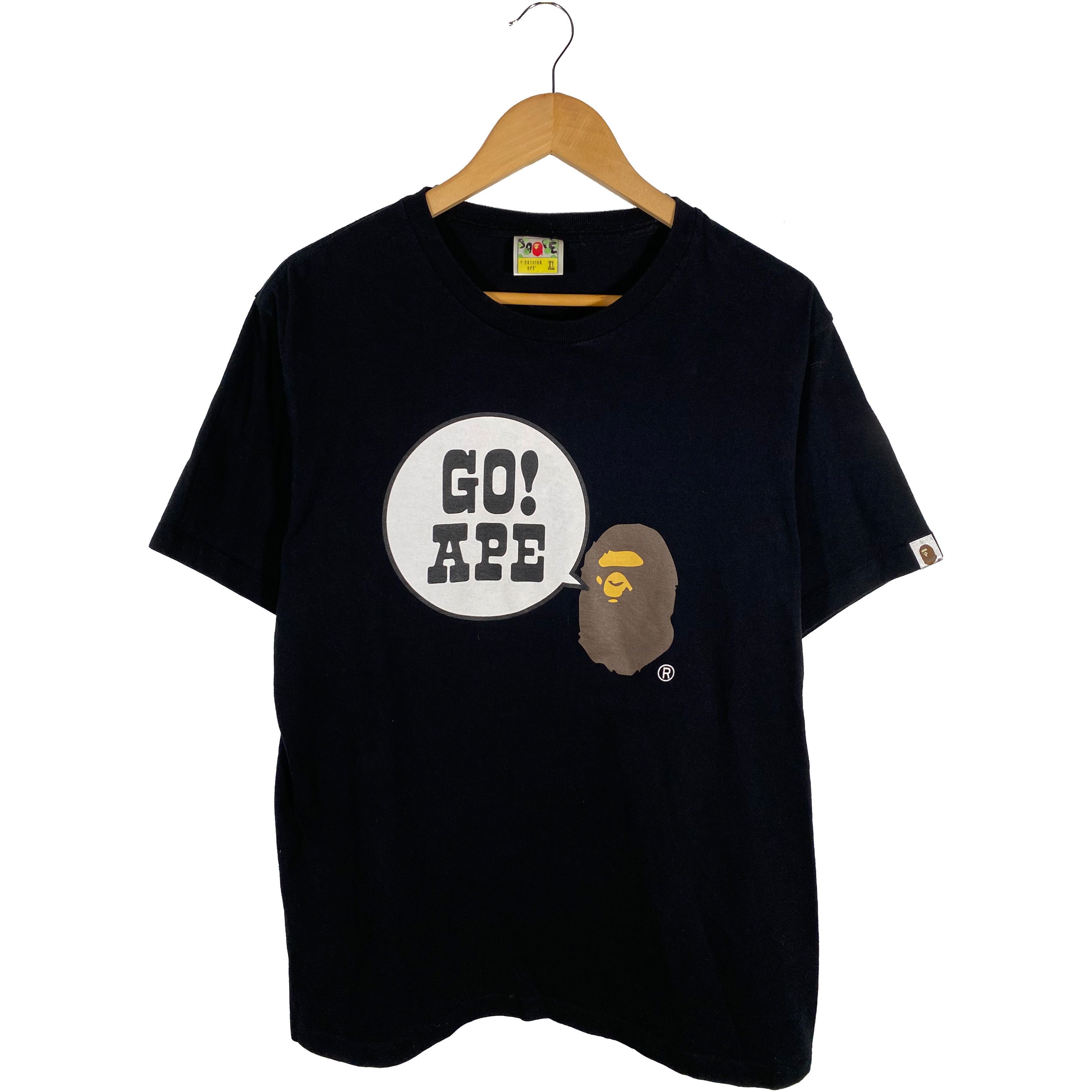 Bape BAPE Go Ape! Bape Head Tshirt Size XL Size US XL / EU 56 / 4 - 1 Thumbnail