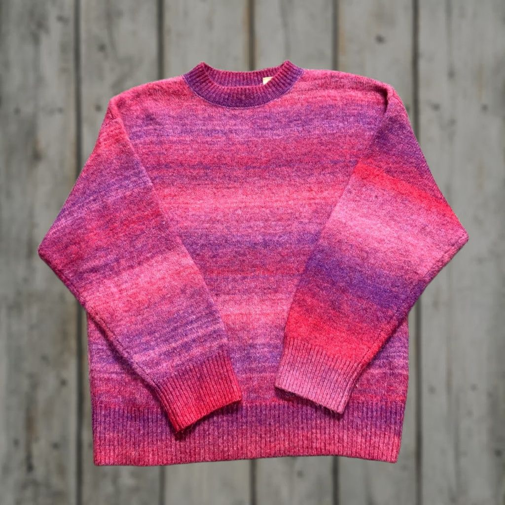 Levi's Levi's Cloud Crewneck Sweater Women's XS Multicolor Fuzzy Pullover Cotton Pullover XS Women Cloud Crewneck Sweater Size XS / US 0-2 / IT 36-38 - 1 Thumbnail
