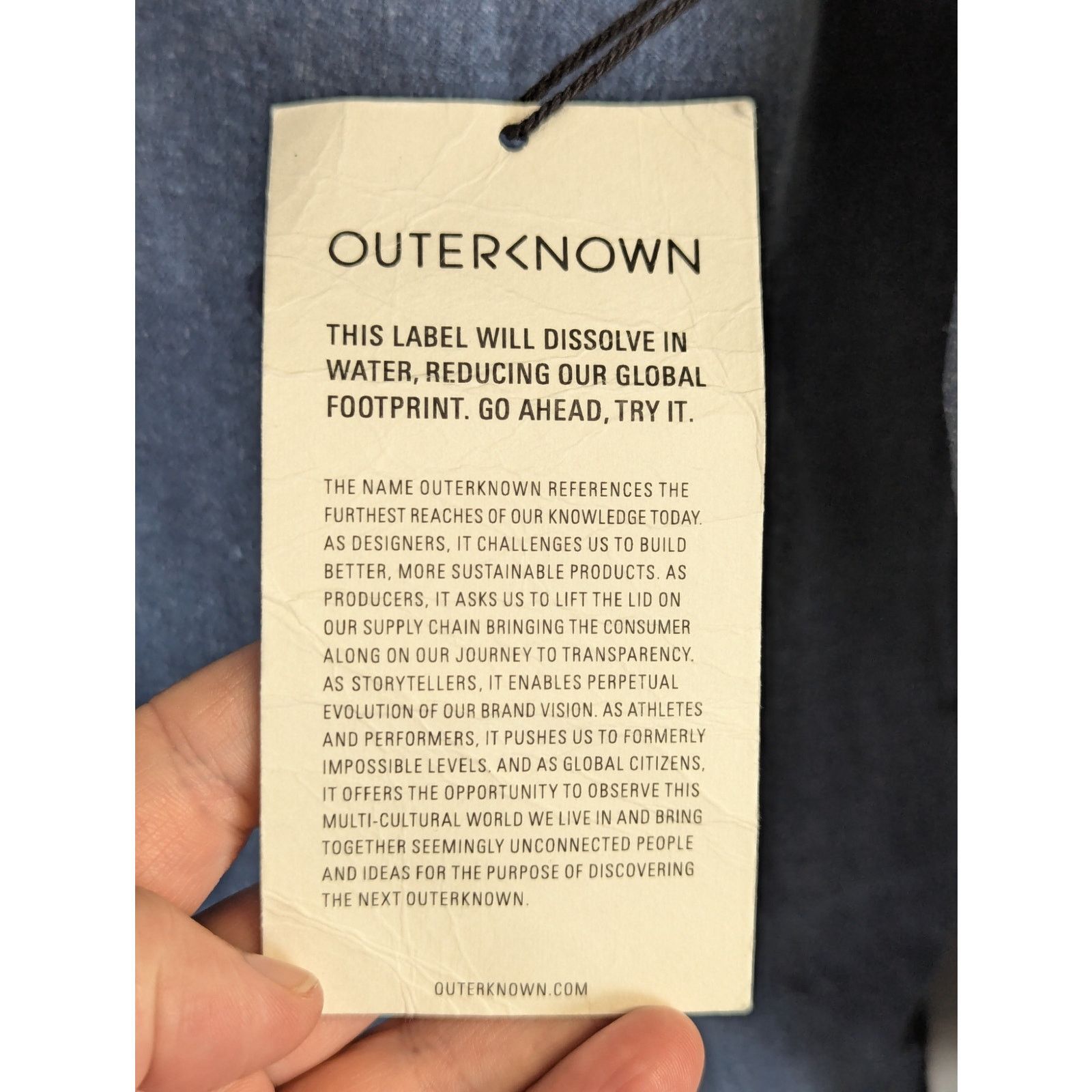 Outerknown Outerknown Chambray Button Up Blue Denim Utility Western Size US S / EU 44-46 / 1 - 6 Thumbnail