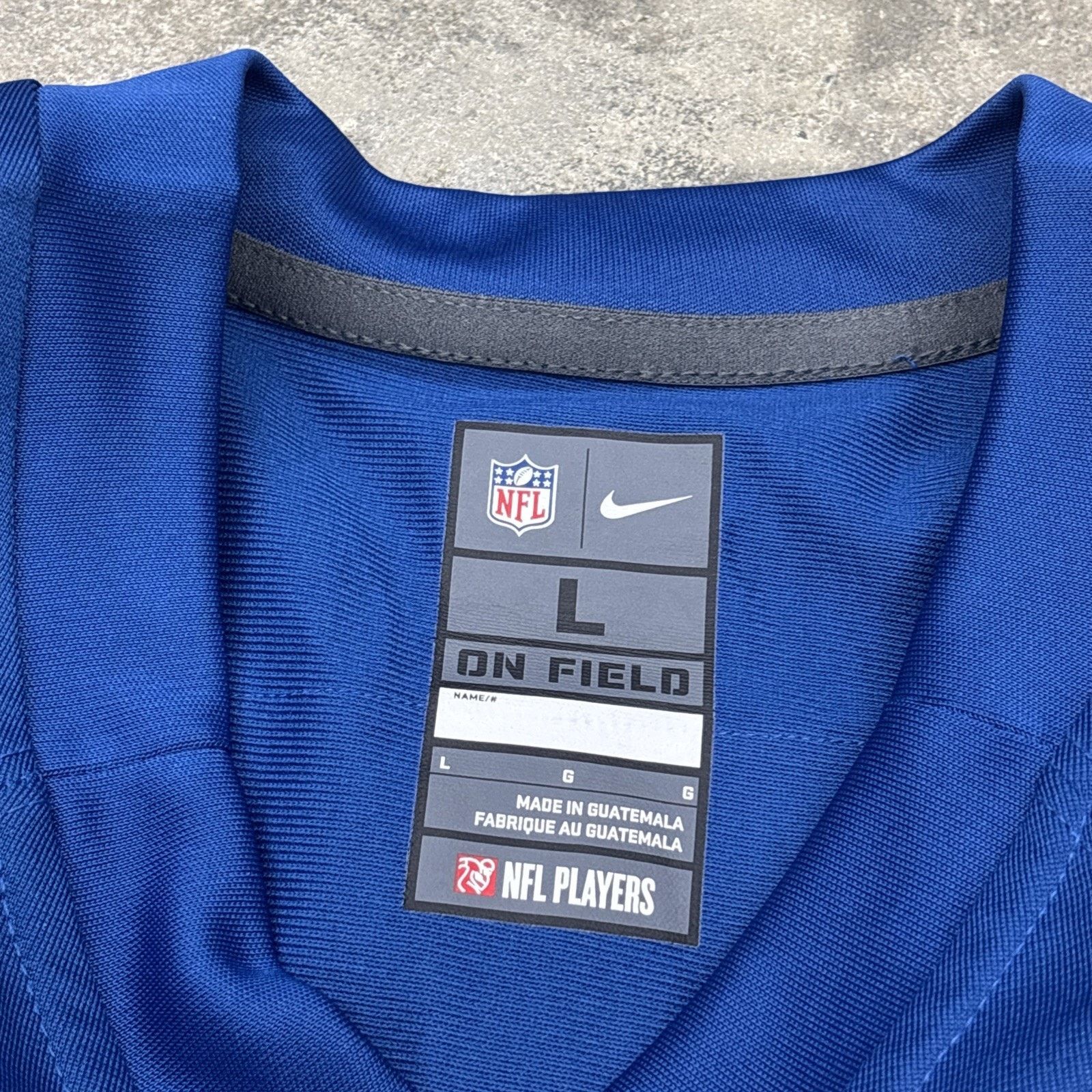 Nike NFL NIKE On Field Mens Large Adam Vinatieri Signed Jersey Size US L / EU 52-54 / 3 - 6 Thumbnail