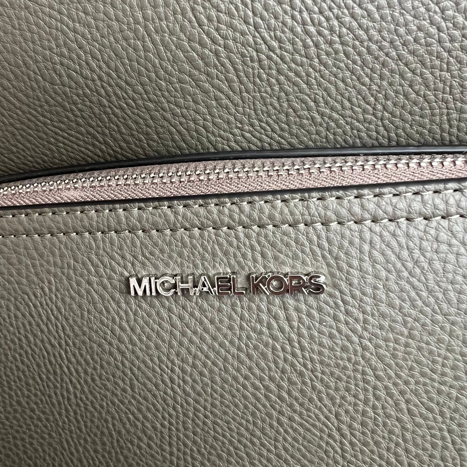 Michael Kors MICHAEL KORS Olive Cooper Commuter Backpack 11”X16”X6.5” Size ONE SIZE - 9 Thumbnail