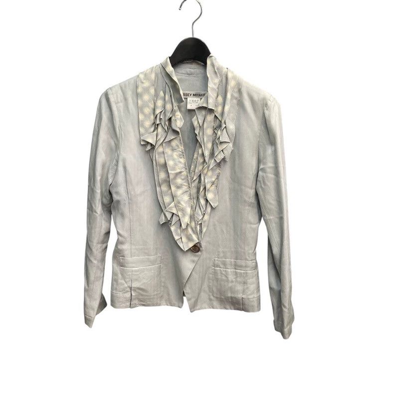 Issey Miyake Issey Miyake Ruffled collar jacket Size M / US 6-8 / IT 42-44 - 1 Thumbnail