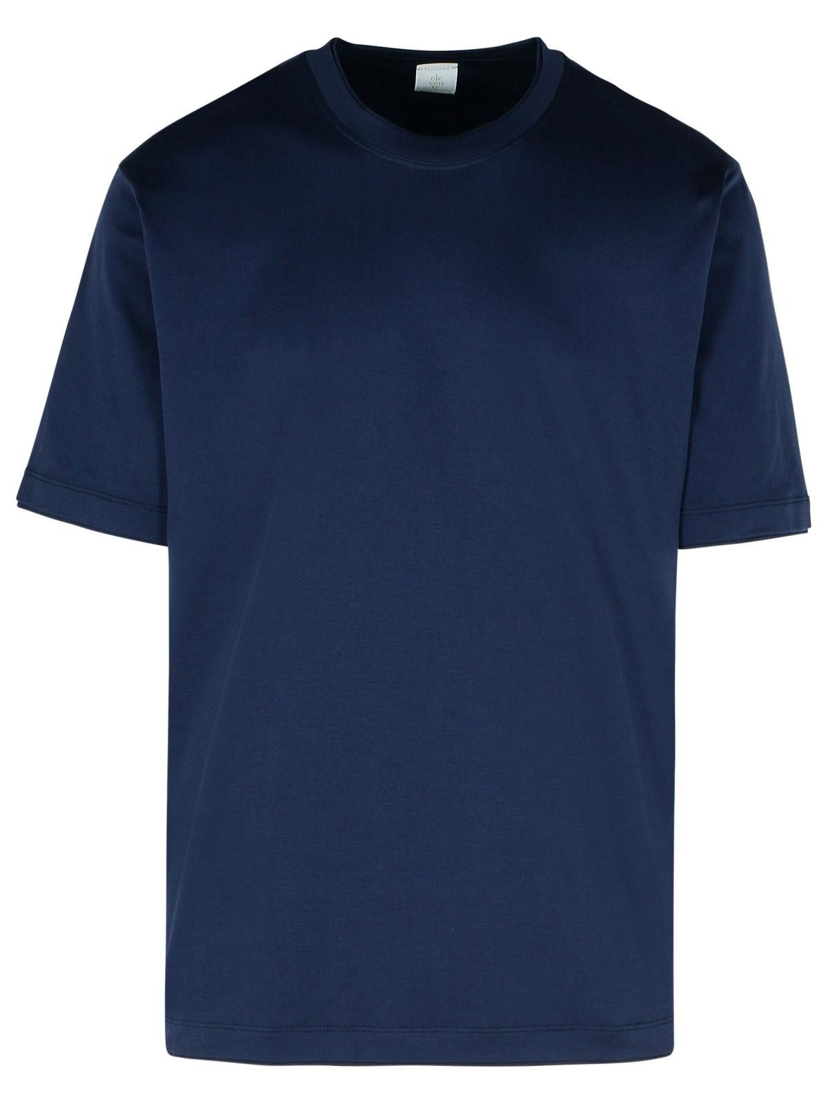 Eleventy ELEVENTY Blue Cotton T-Shirt Size US XL / EU 56 / 4 - 1 Thumbnail