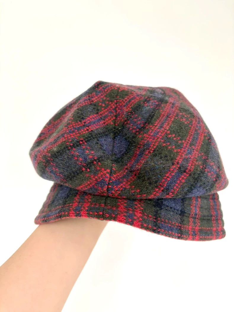 Vivienne Westwood Vivienne Westwood Old-fashioned checked newsboy hat Size ONE SIZE - 5 Thumbnail