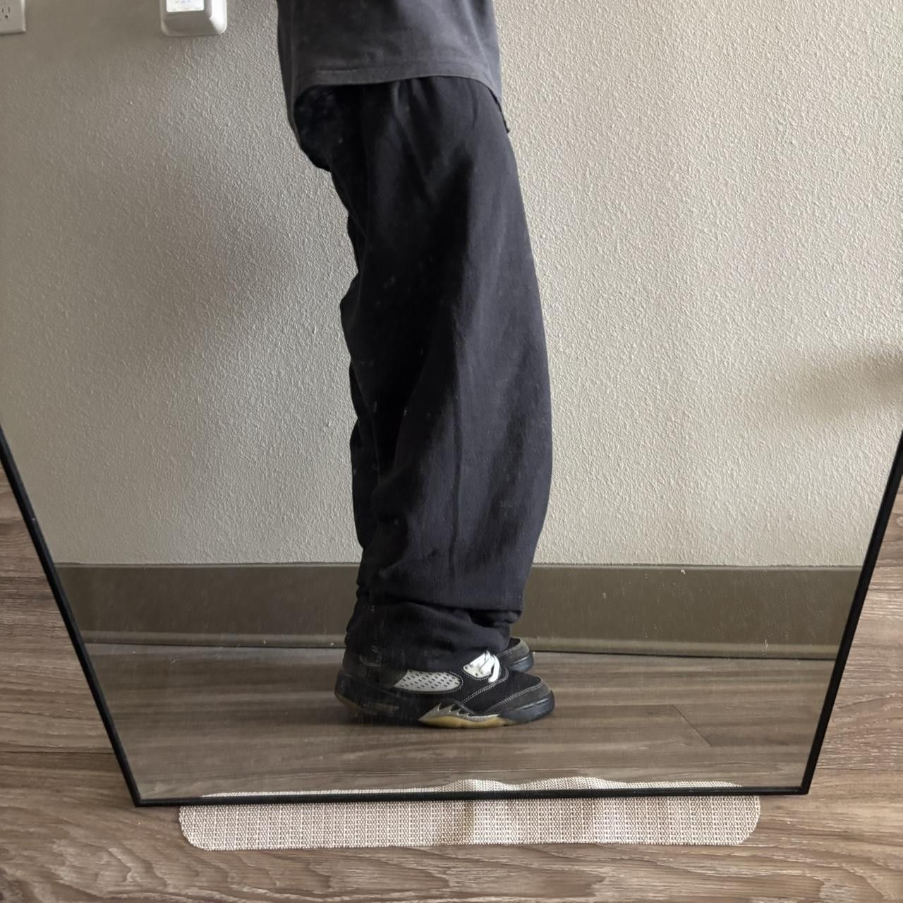 Japanese Brand Crazy Vintage Y2K/2000s Black Essential Sweatpants! Fits M Size US 32 / EU 48 - 2 Thumbnail