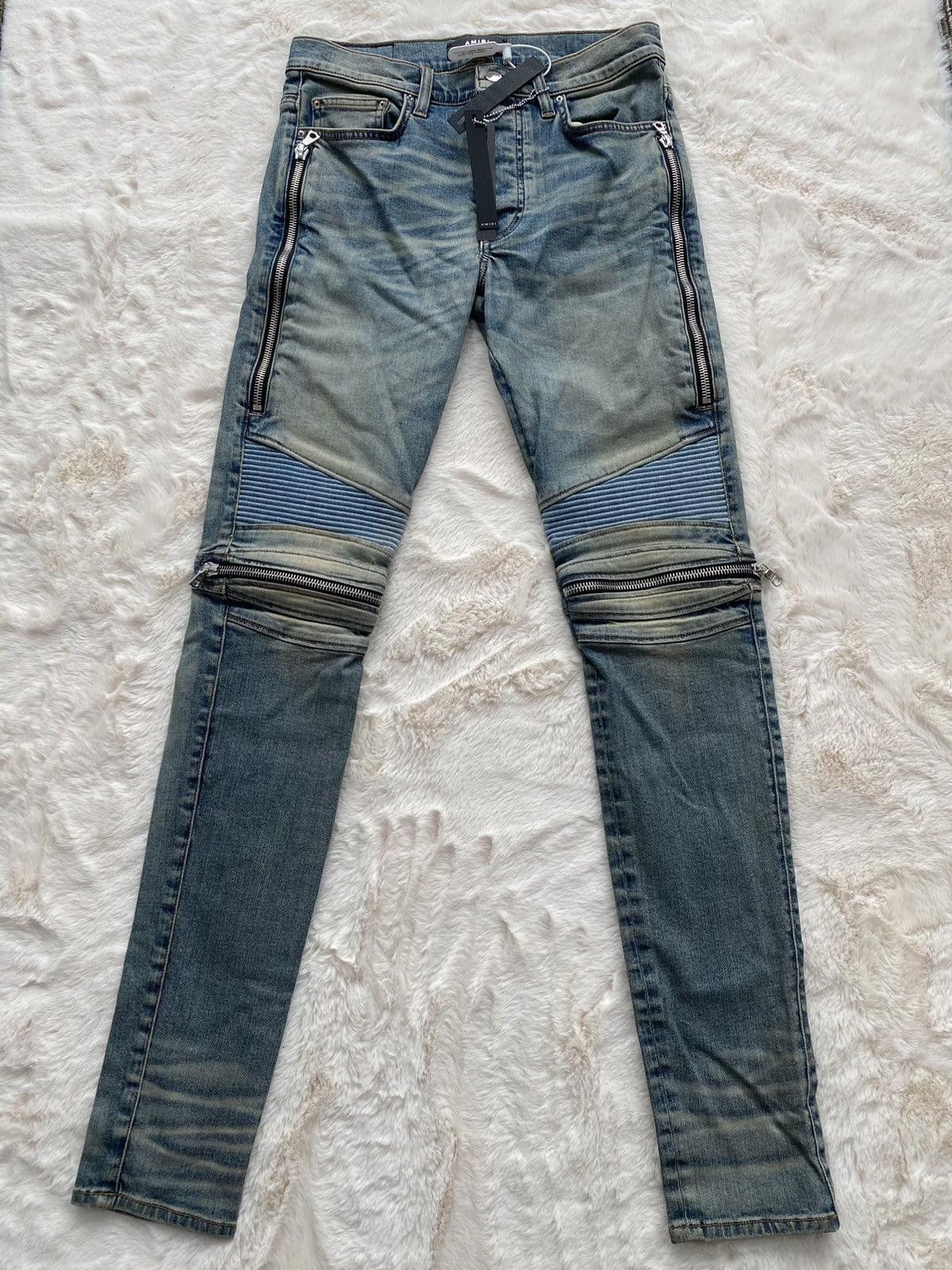 Amiri Amiri Clay Indigo MX2 Jeans Size US 33 - 1 Thumbnail