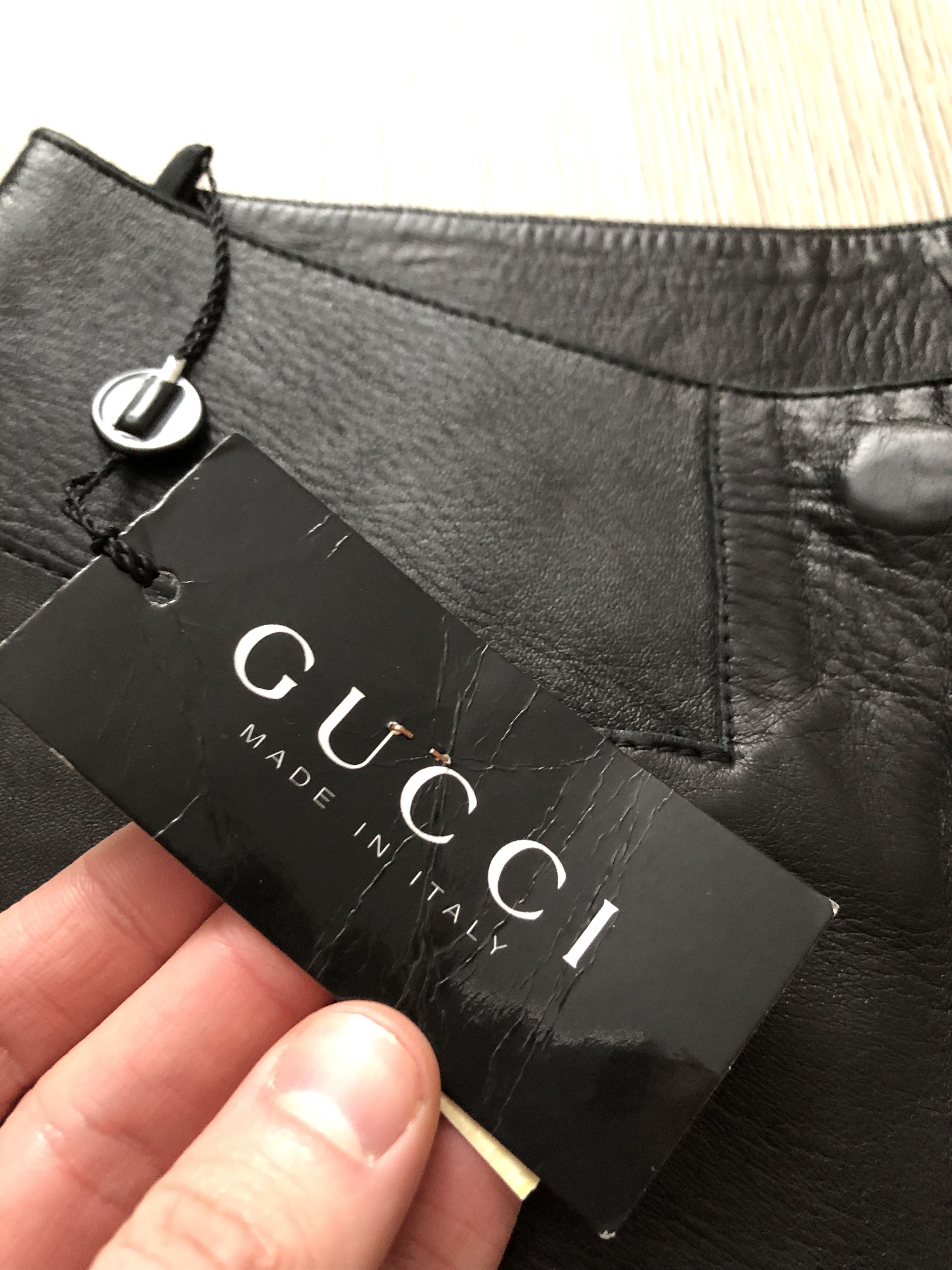 Gucci Vintage Gucci Leather pants 1999 Size 30" / US 8 / IT 44 - 8 Thumbnail