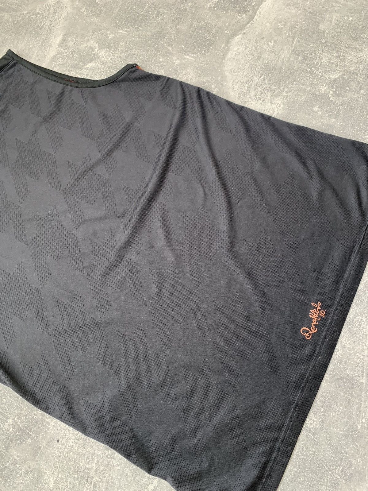 Nike × Vintage Nike Rare Ronaldinho 10 R, Vest Training Top Nikefit Black Size US L / EU 52-54 / 3 - 4 Thumbnail