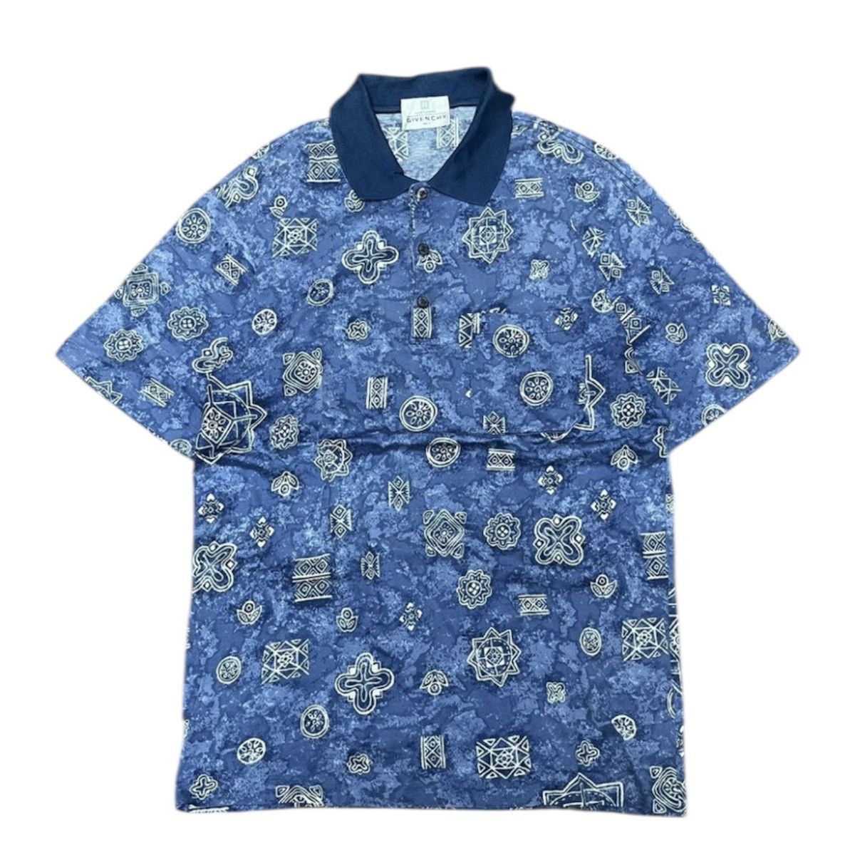 Givenchy Polo Shirt Full Print Givenchy Size US M / EU 48-50 / 2 - 1 Thumbnail