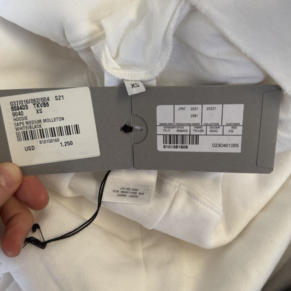Balenciaga Balenciaga Caps Destroyed Hoodie Size US XS / EU 42 / 0 - 4 Thumbnail