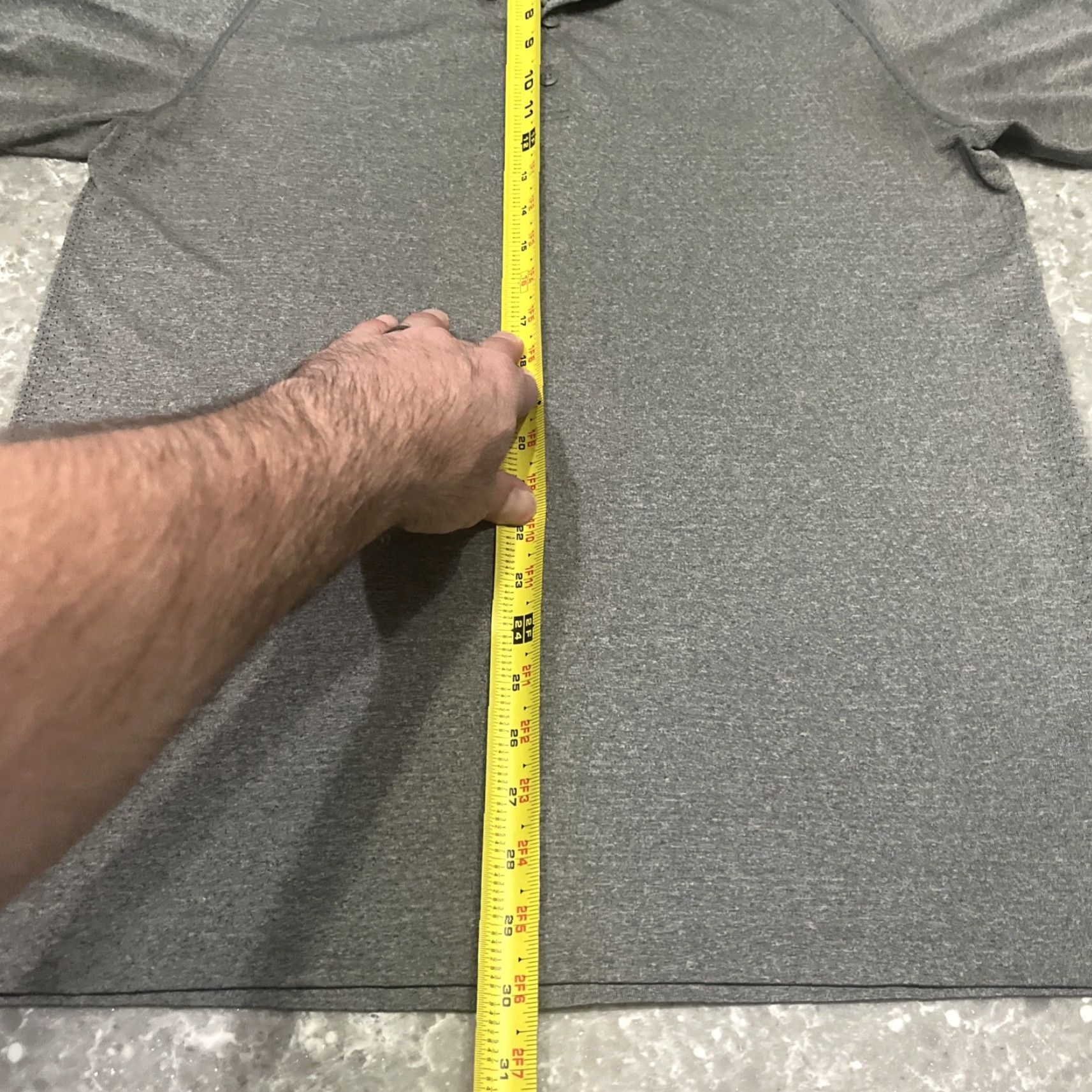 Lululemon Lululemon Metal Vent Tech Polo Shirt Mens L Gray Performance Lightweight Polo Shirt Golf Tennis All Seasons Breathable Logo Short Sleeve Shirt Mens Size US L / EU 52-54 / 3 - 6 Thumbnail