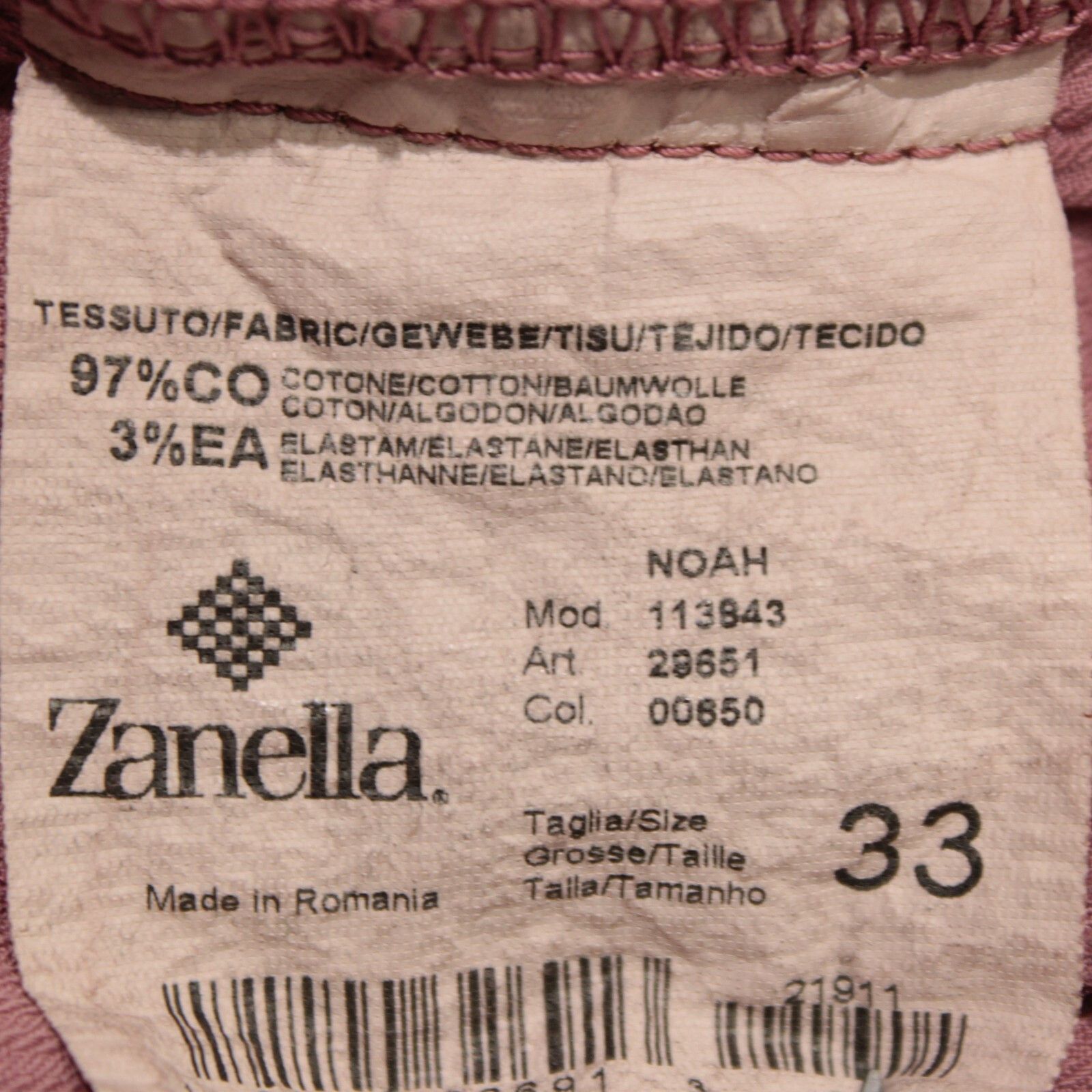 Zanella Zanella New with tags Chino Size 33 US In Pink Size US 33 - 4 Thumbnail