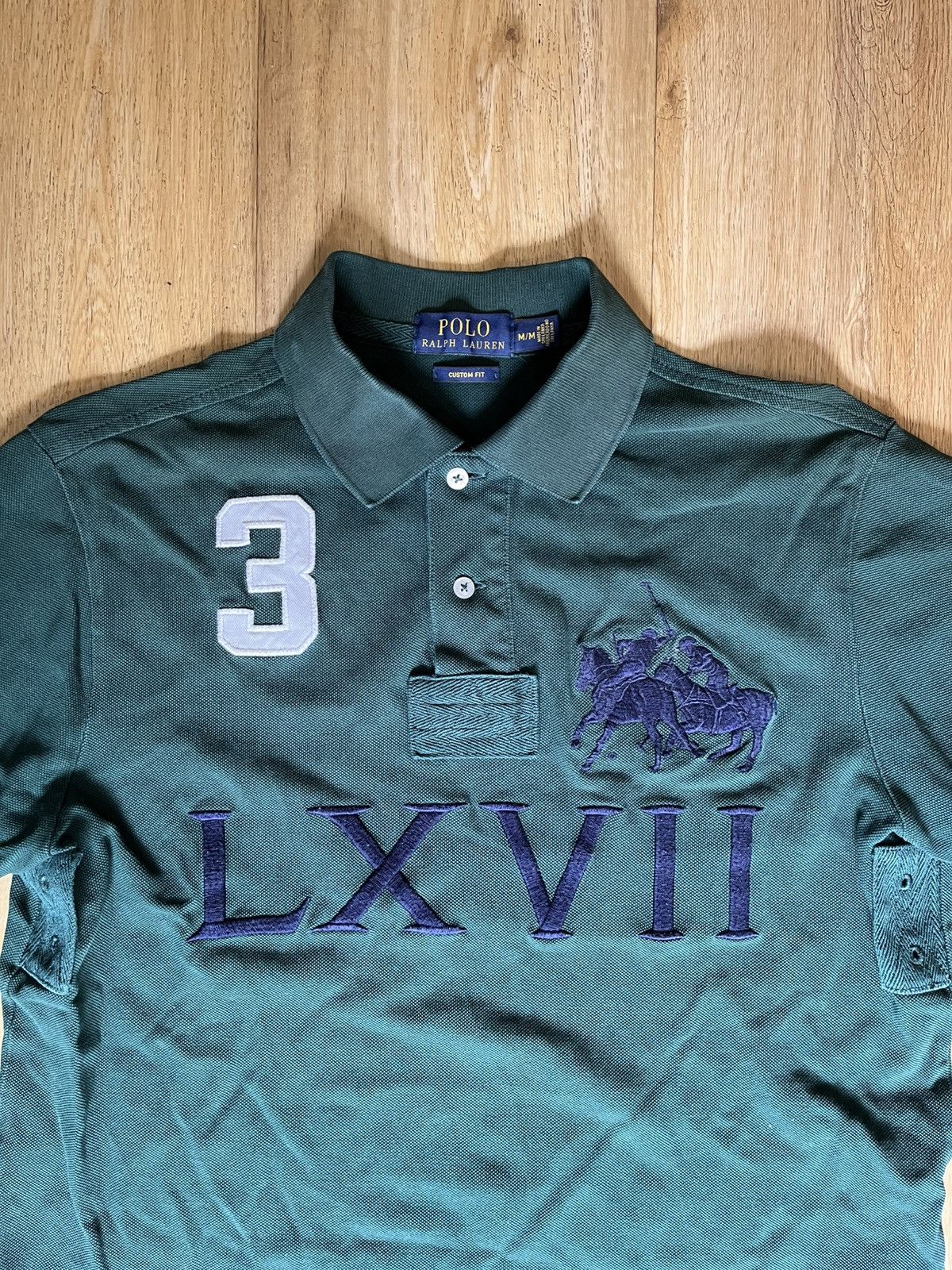 Polo Ralph Lauren Stylish Polo Ralph Lauren Men's Polo – Dark Green, Size M Size US M / EU 48-50 / 2 - 1 Thumbnail