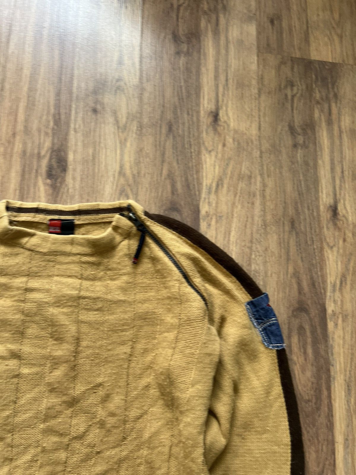 Diesel Diesel 100% Cotton Sweater with Unique Design - Size X-Large Size XL / US 12-14 / IT 48-50 - 2 Thumbnail