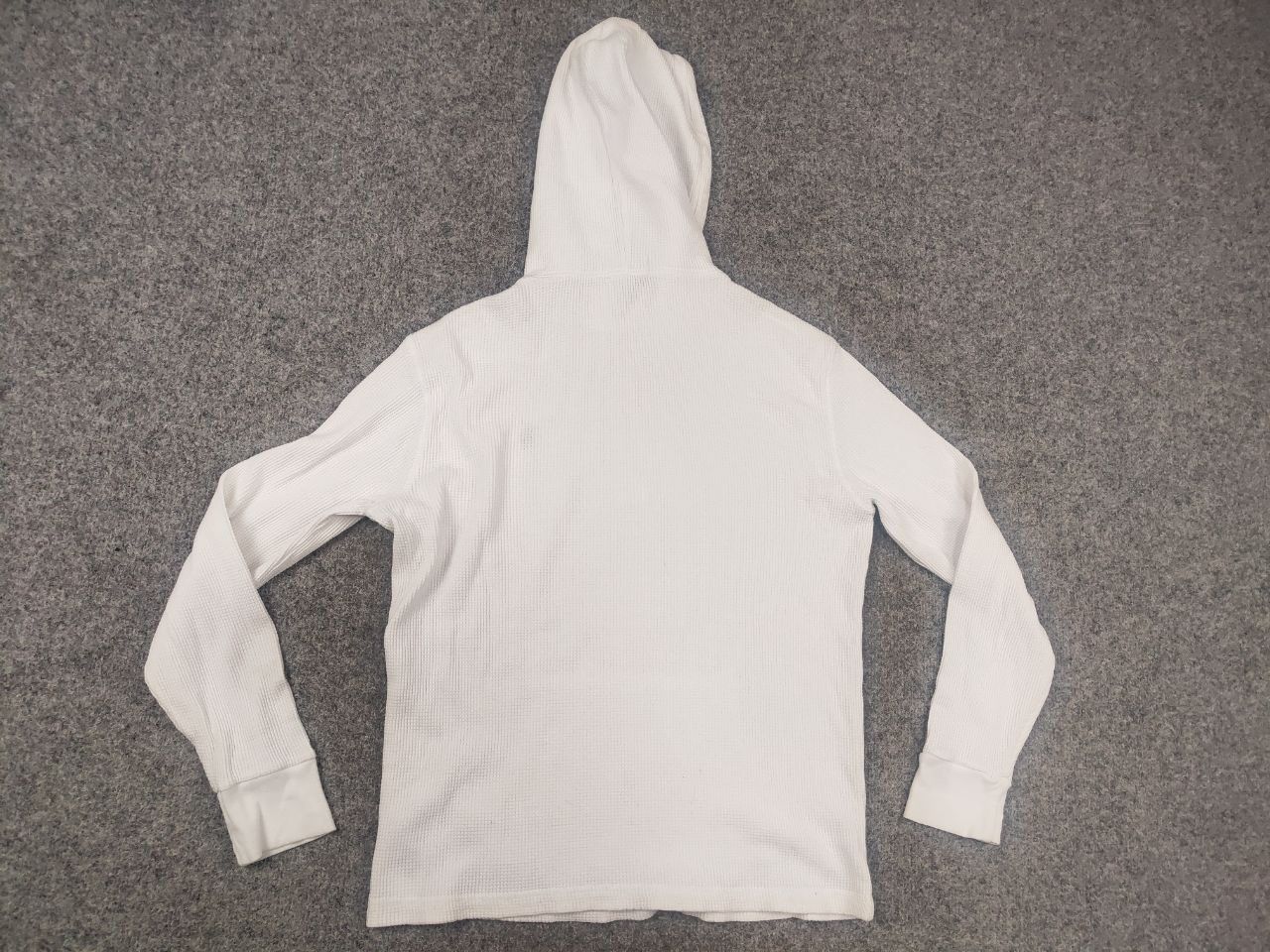 Polo Ralph Lauren Polo Ralph Lauren Vintage waffle White fabric Hoodie Size US S / EU 44-46 / 1 - 11 Thumbnail