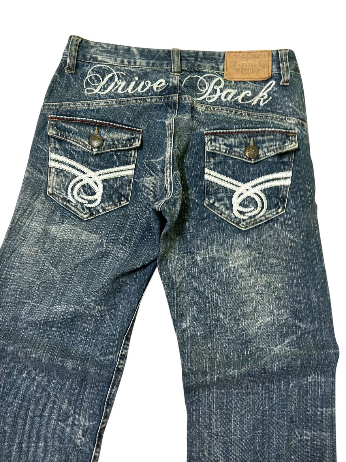 Hysteric Glamour × Japanese Brand × Seditionaries Creation Seditionaries Drive Back Embroidery Back Print Size US 30 / EU 46 - 11 Thumbnail
