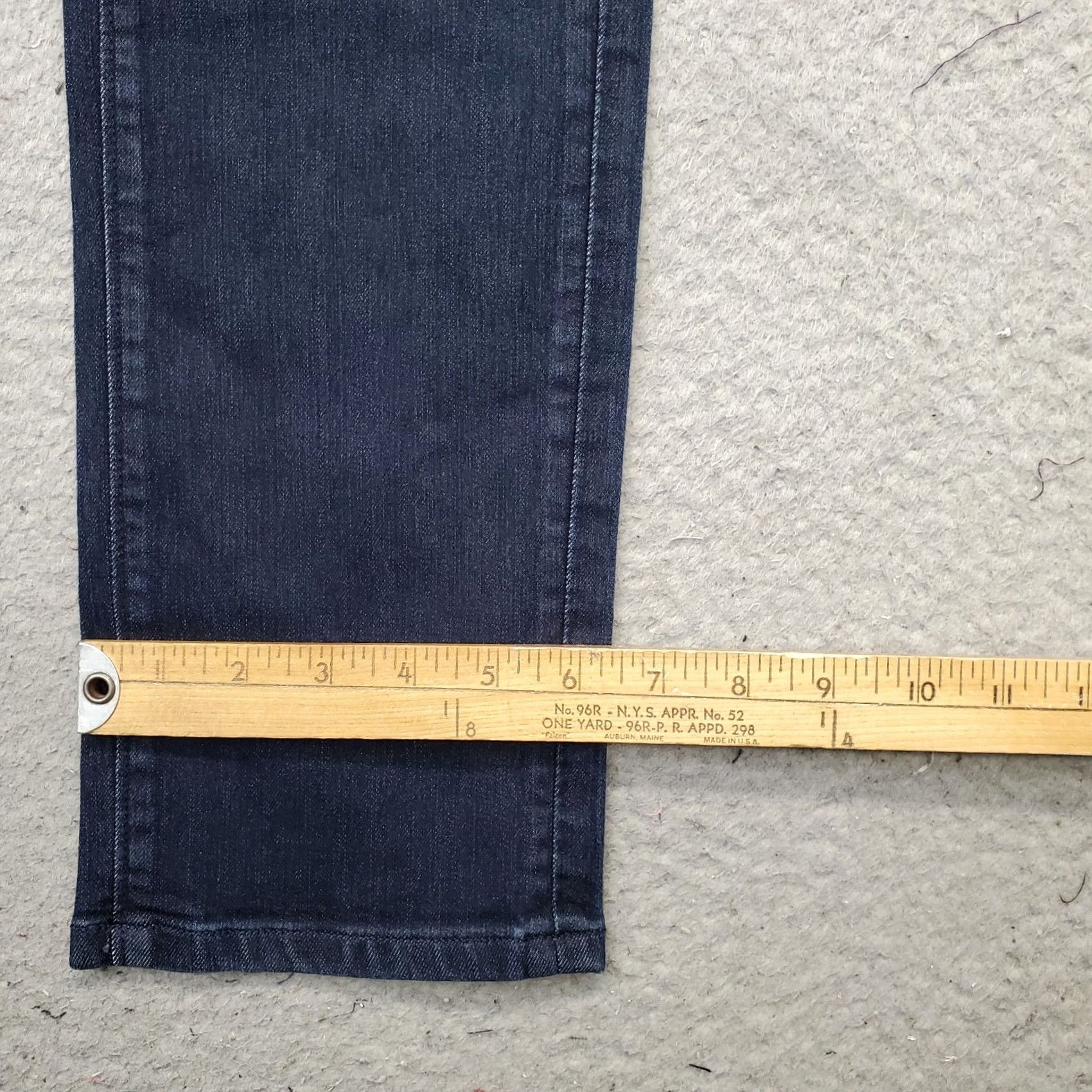 Loft LOFT Jeans Womens Size 2 Blue Stretch Modern Straight Leg Denim Casual Streetwear Size 26" / US 2 / IT 38 - 5 Thumbnail