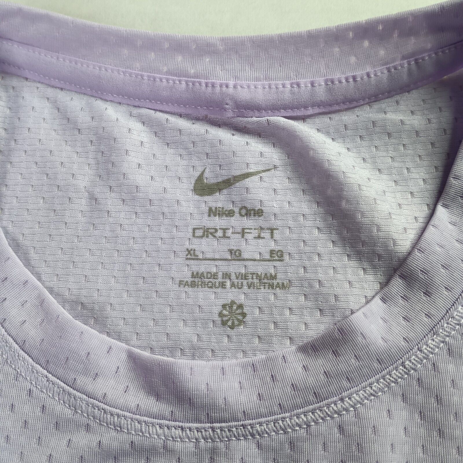 Nike Women's Nike Breathe Dri-FIT Cropped Tank Top Size XL Purple Size XL / US 12-14 / IT 48-50 - 2 Thumbnail