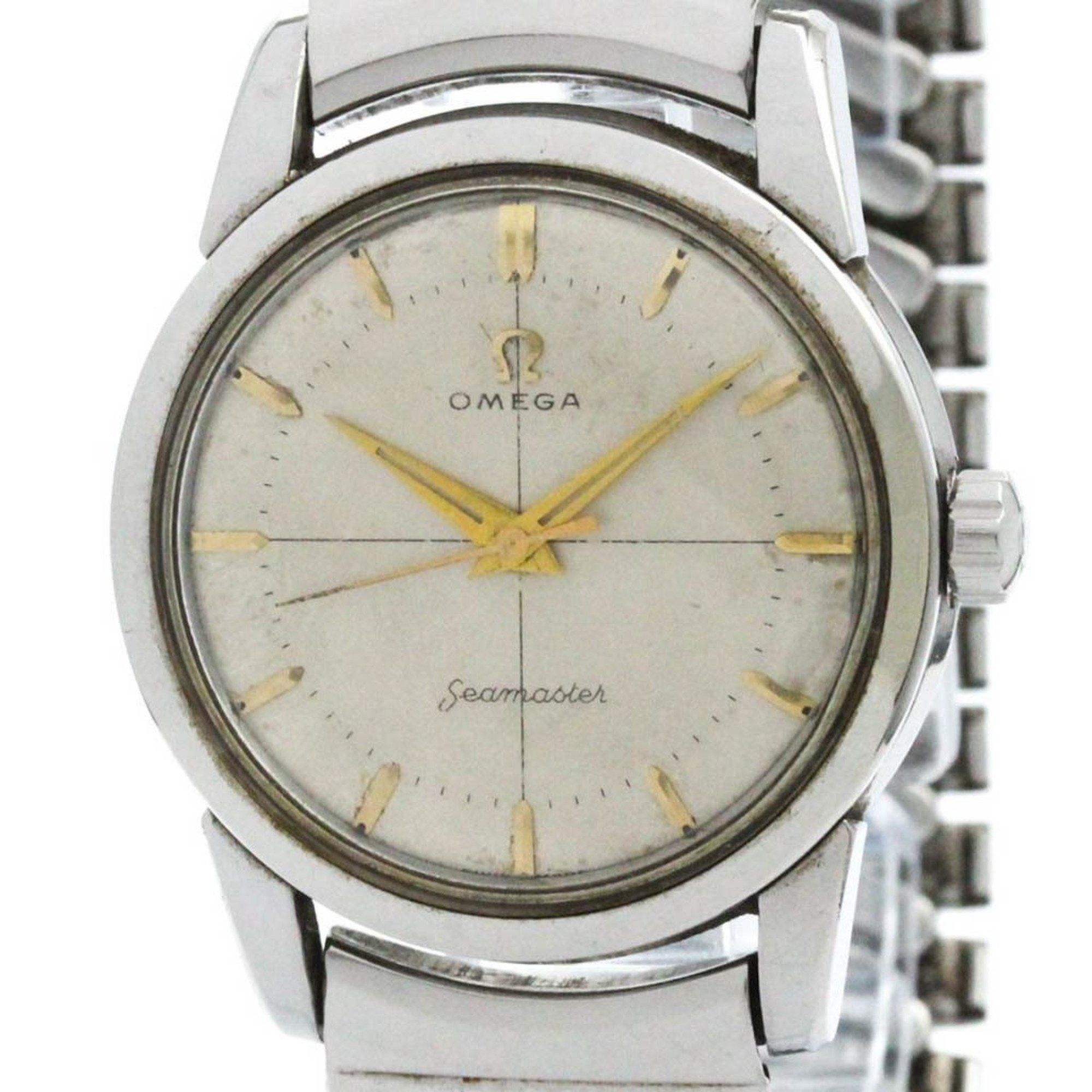 Vintage Omega Seamaster Cal.420 Steel Automatic Mens Watch 2759 Bf580505 in Silver, Women's