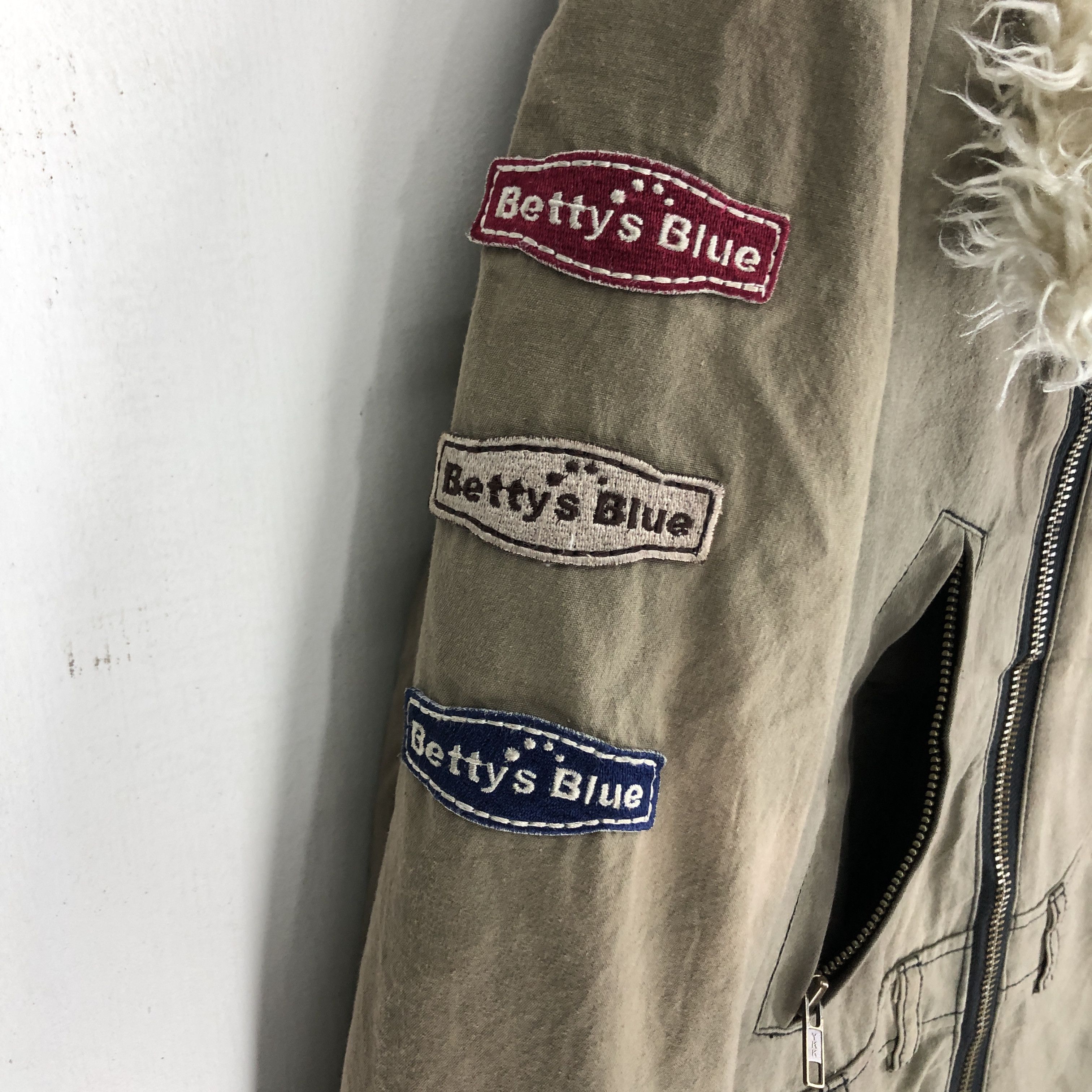 Japanese Brand BETTY'S BLUE SHINJI ABE COLLECTION Winter Jacket #2561-90 Size US S / EU 44-46 / 1 - 5 Thumbnail