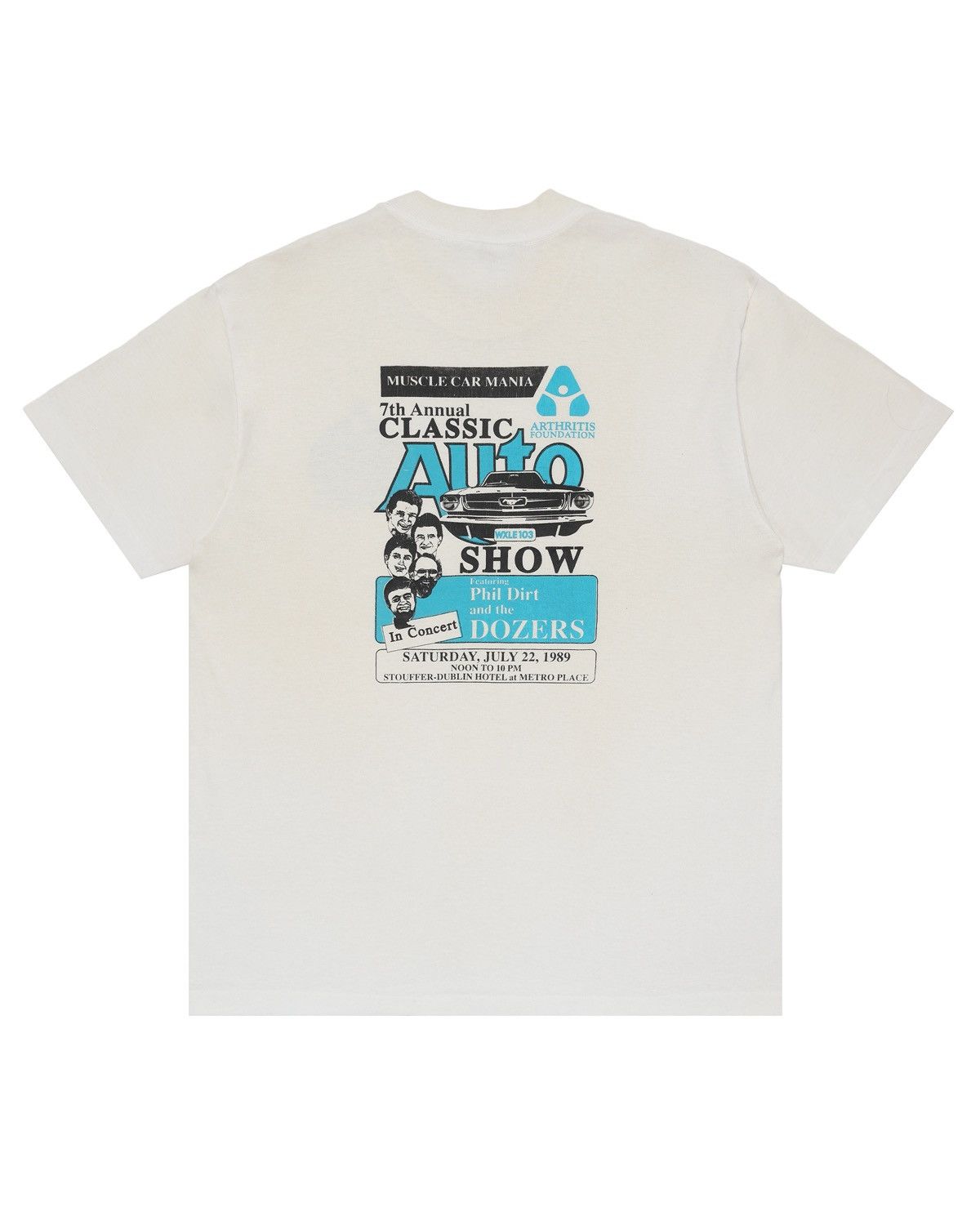 Vintage Arthritis Foundation “Classic Auto Show 1989” Single Stitch Size US L / EU 52-54 / 3 - 1 Thumbnail